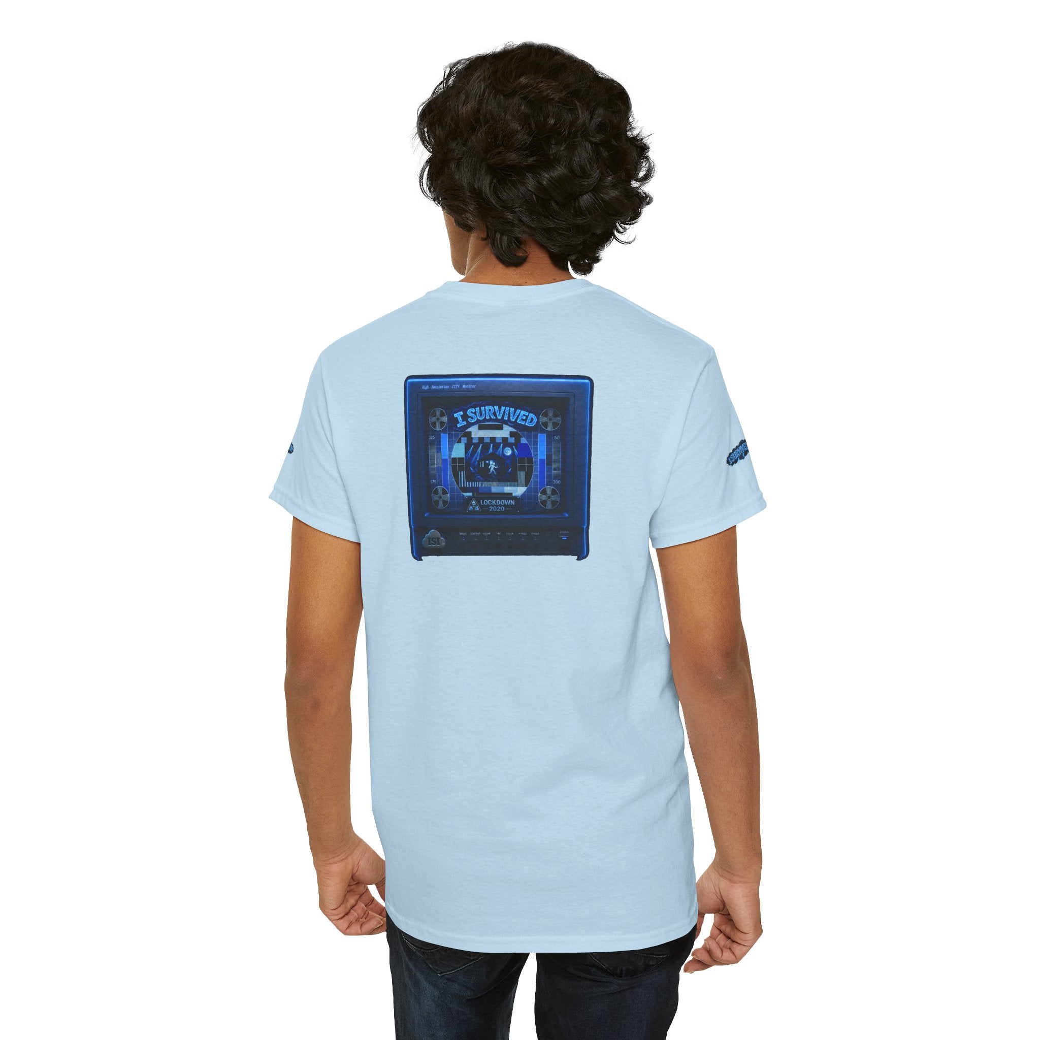 I Survived 2020 — "Please Stand By" Test Pattern Tee Lockdown Special Edition Summer Exclusive Unisex Heavy Cotton Tee