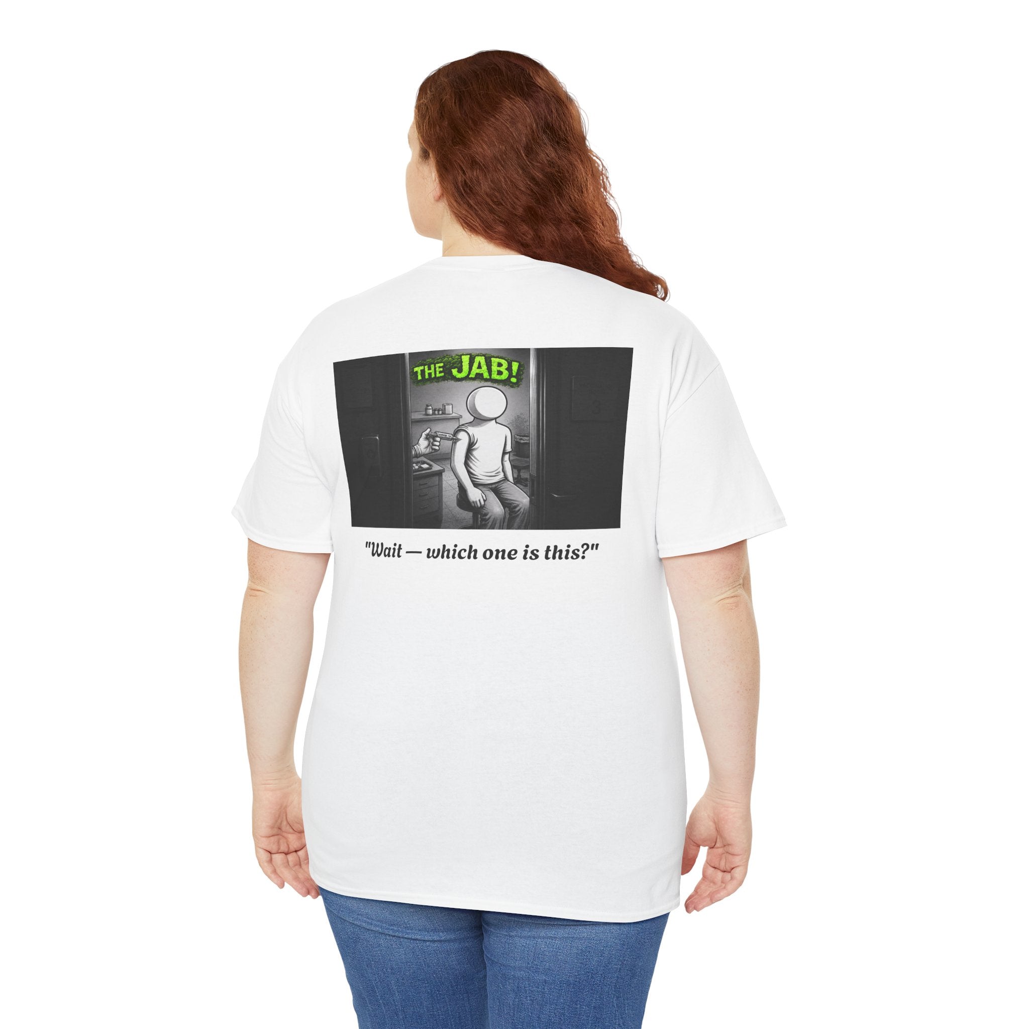 I Survived 2020 — S1:E3 "The Jab!" | Pandemic Edition Unisex Heavy Cotton Tee