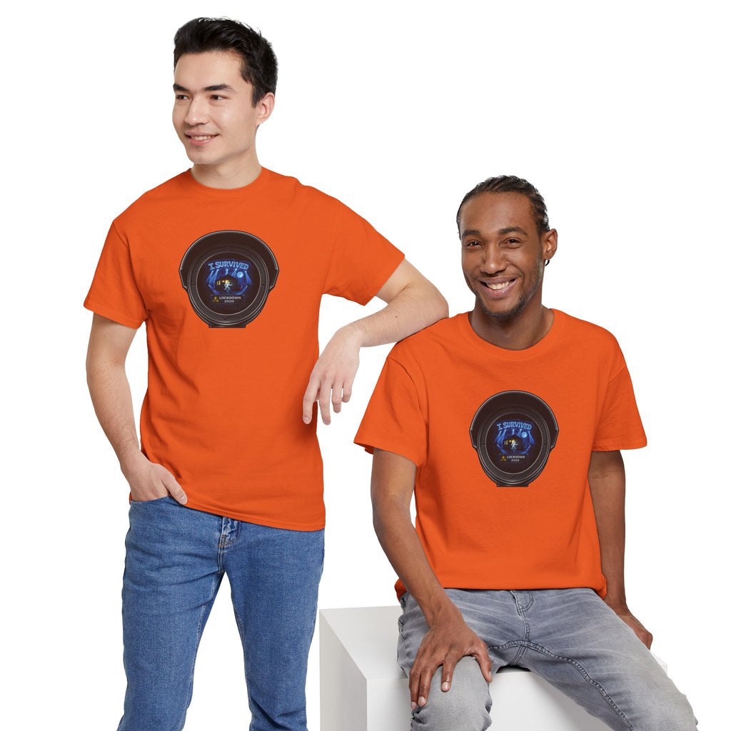 I Survived 2020 — LOCKDOWN S3:E1: Director's Cut "Quarantine" Unisex Heavy Cotton Tee