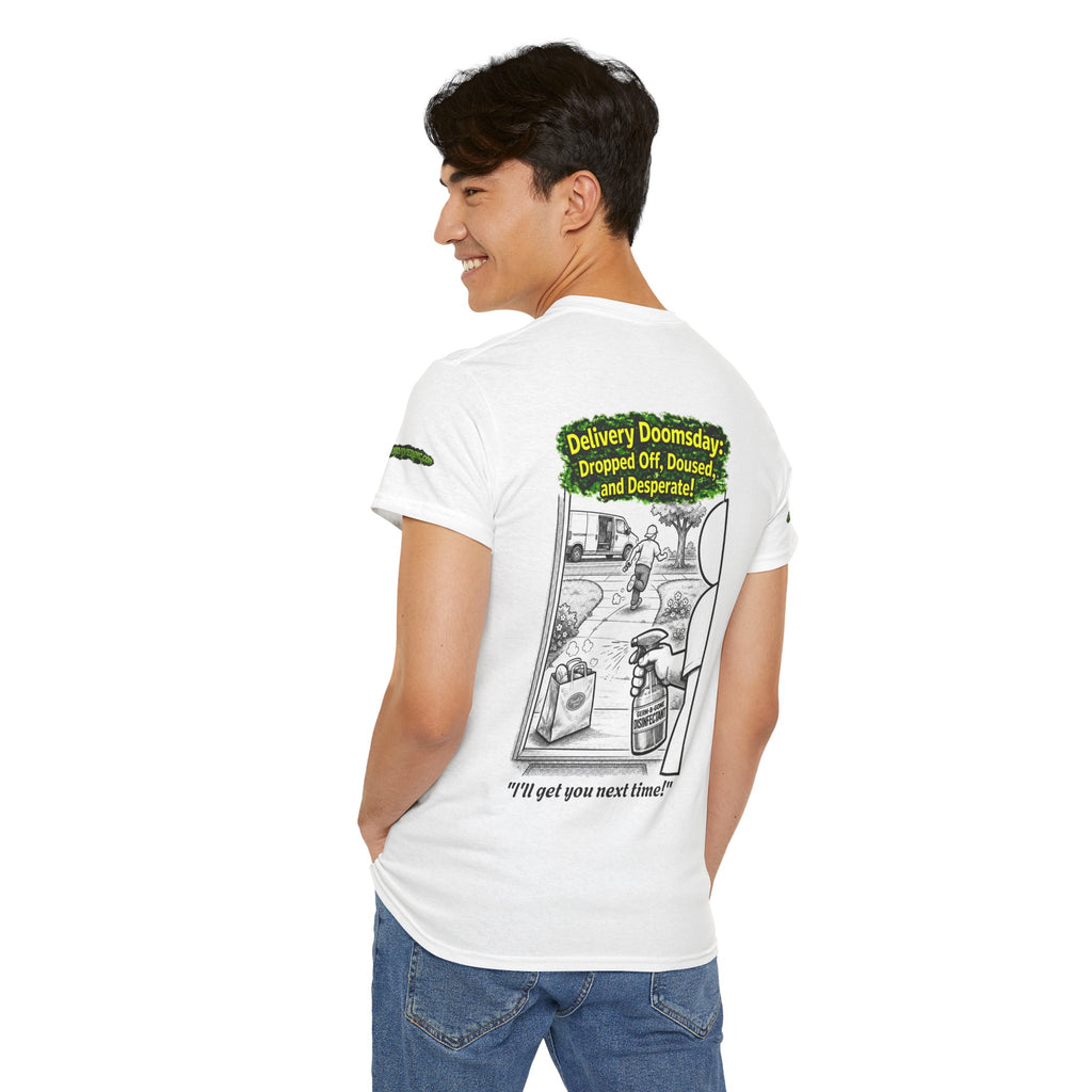 I Survived 2020 — PANDEMIC S1:E5: Director's Cut Special Edition "Delivery Doomsday" Unisex Heavy Cotton Tee