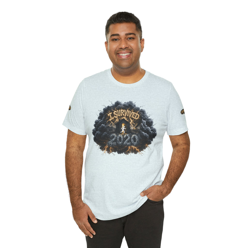 I Survived 2020 — Director's Cut Original Design Teaser Tee | Season 1 Premiere Drop Unisex Jersey Short Sleeve Tee