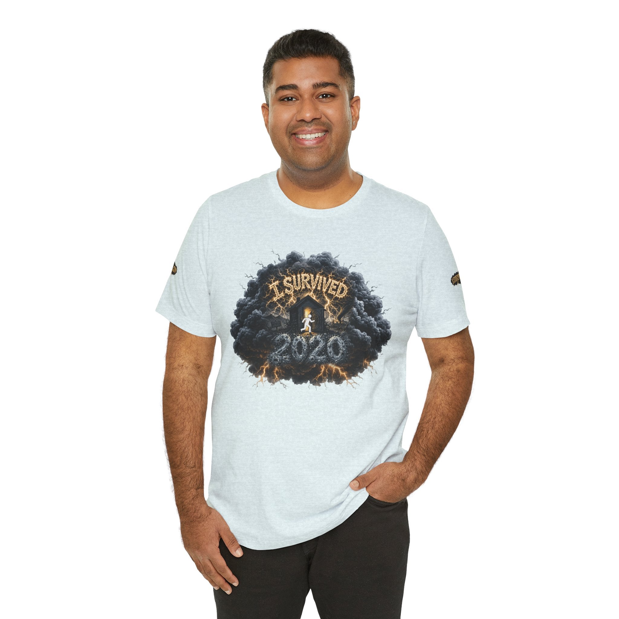 I Survived 2020 — Director's Cut Original Design Teaser Tee | Season 1 Premiere Drop Unisex Jersey Short Sleeve Tee