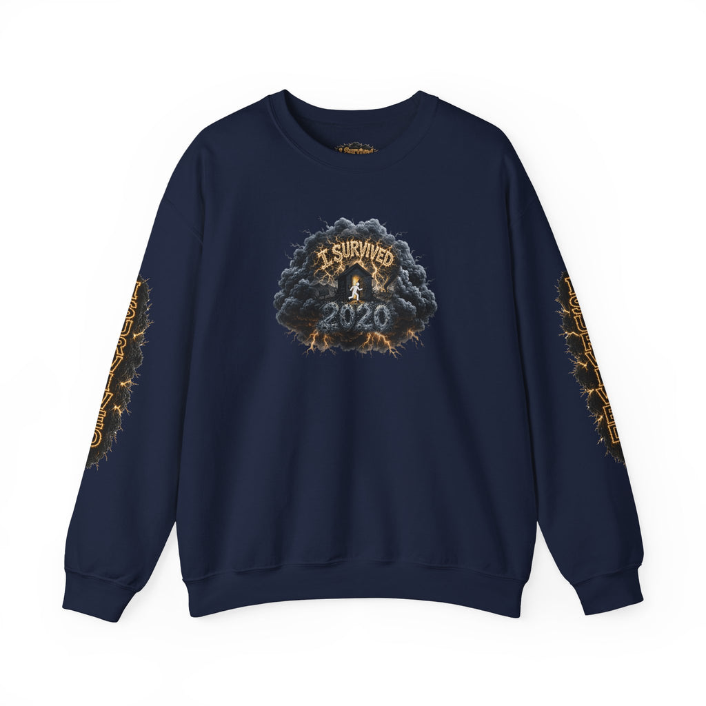 I Survived 2020 — Original PILOT Design: Director's Cut Special Edition Unisex Heavy Blend™ Crewneck Sweatshirt