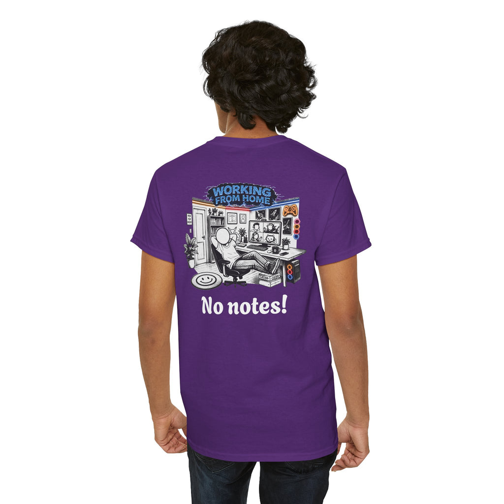 I Survived 2020 — LOCKDOWN S3:E4: Director's Cut "Working From Home" Unisex Heavy Cotton Tee