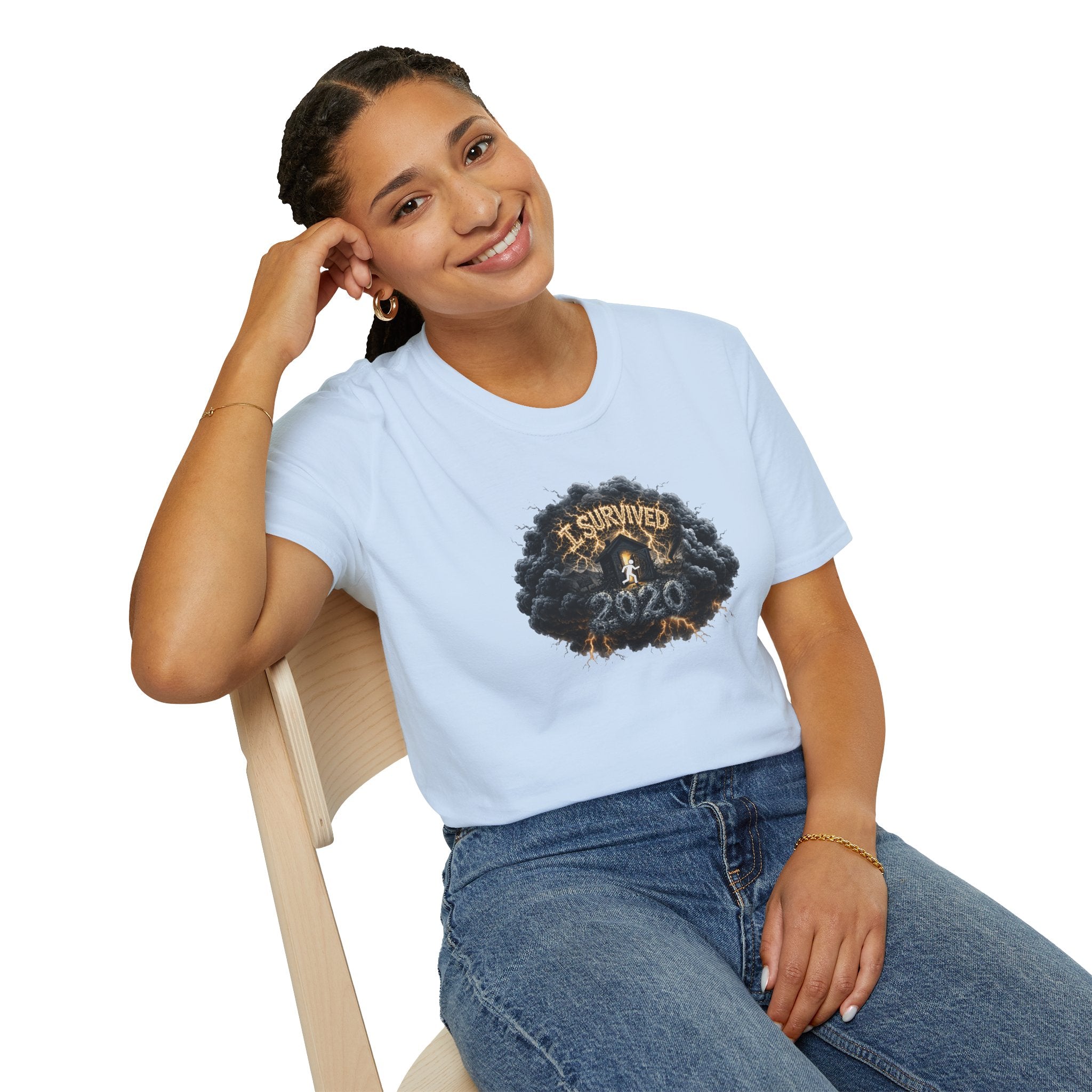 I Survived 2020 —  Original PILOT Design: Director's Cut Unisex Softstyle T-Shirt