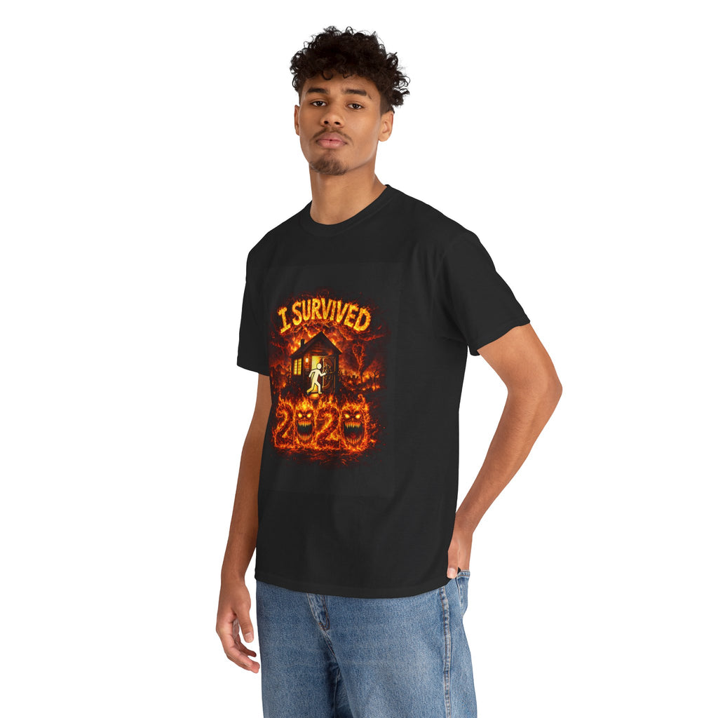 I Survived 2020 — S2:E1 "Berry Creek" | Wildfire Edition Memorial Unisex Heavy Cotton Tee
