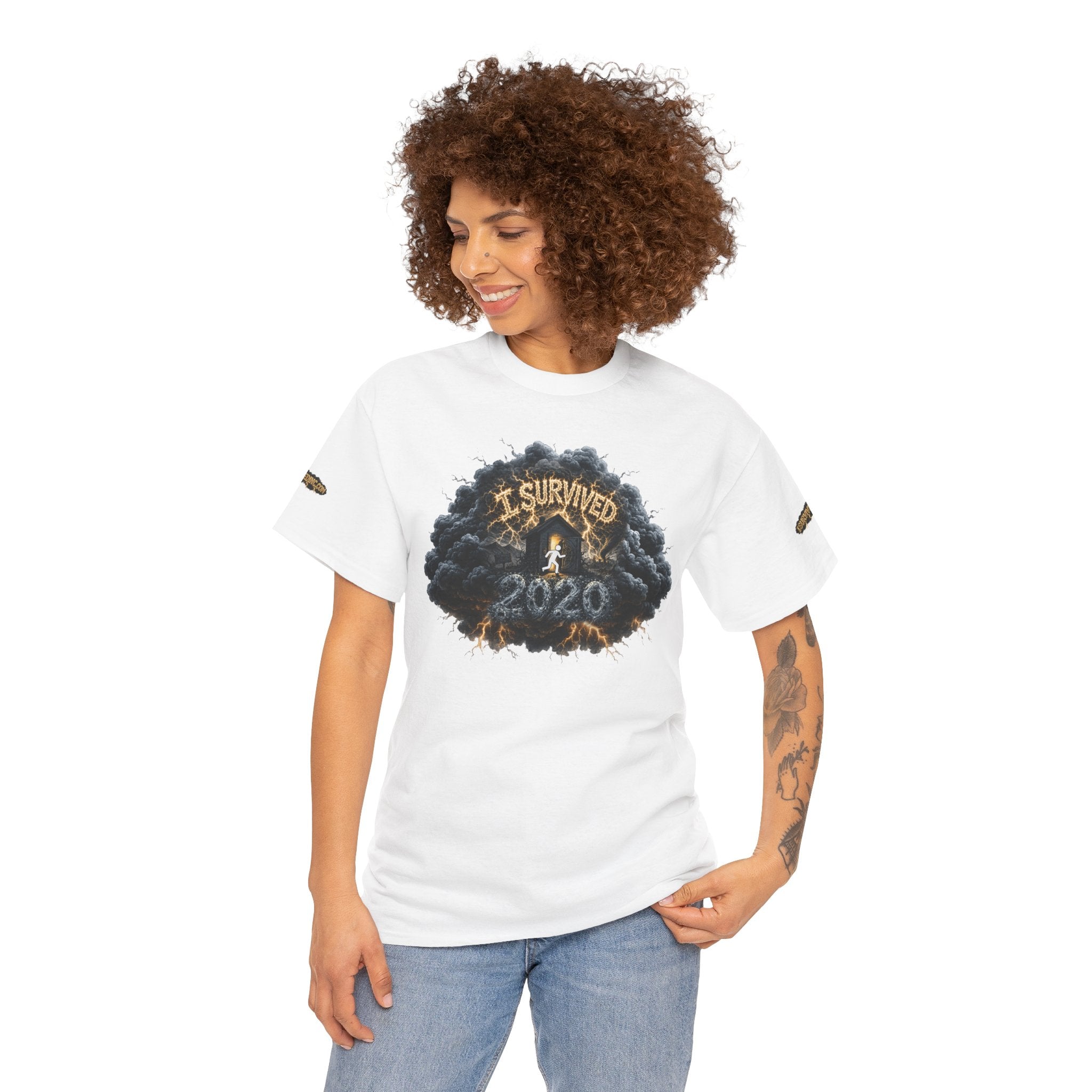 I Survived 2020 — Director's Cut Original Design Teaser Tee | Season 1 Premiere Drop Unisex Heavy Cotton Tee (SPECIAL EDITION)