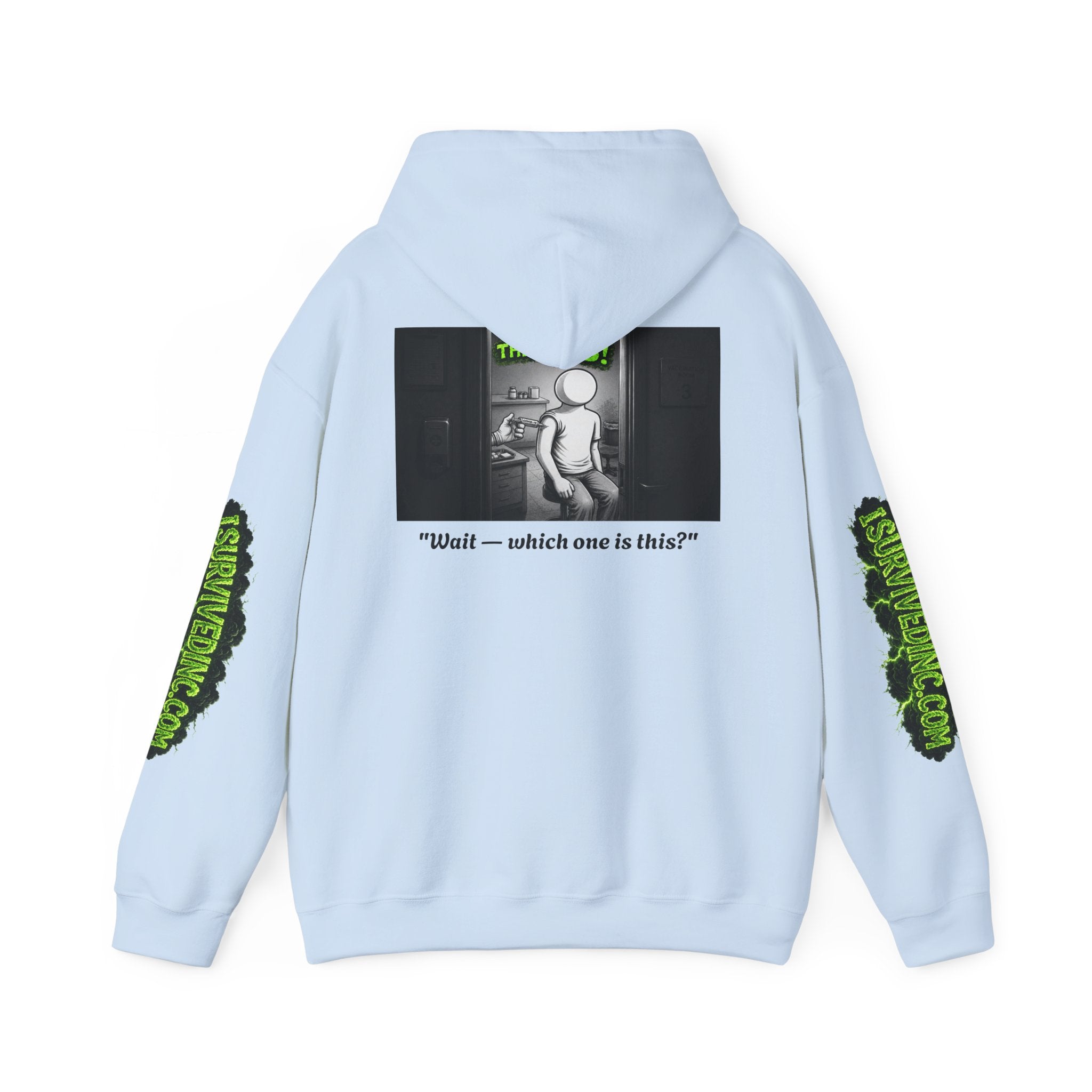 I Survived 2020 — S1:E3 "The Jab!" | Pandemic Edition Hoodie Sweatshirt