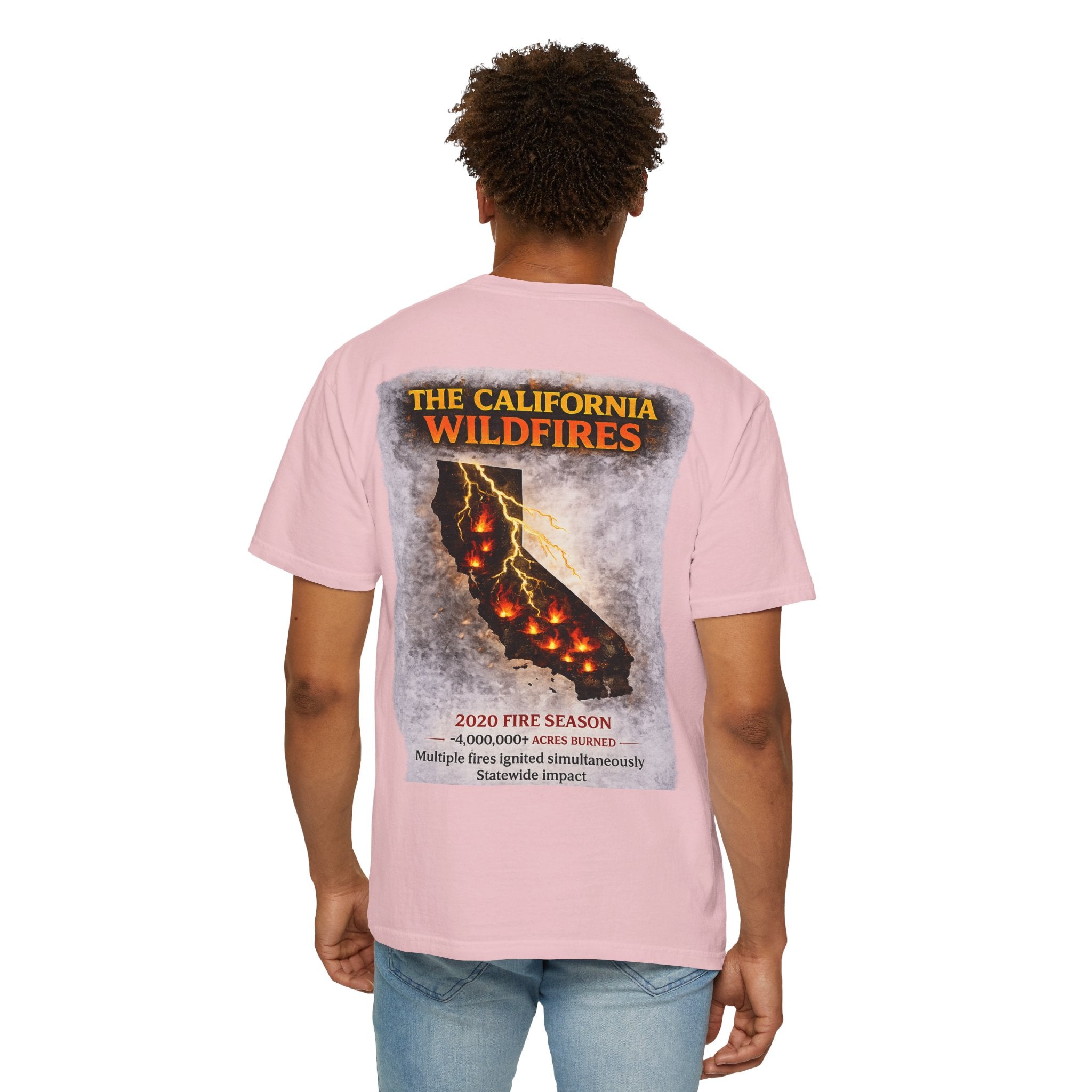 I Survived 2020 — WILDFIRES S2:E3: Director's Cut "The California Wildfires" Memorial Unisex Garment-Dyed T-shirt