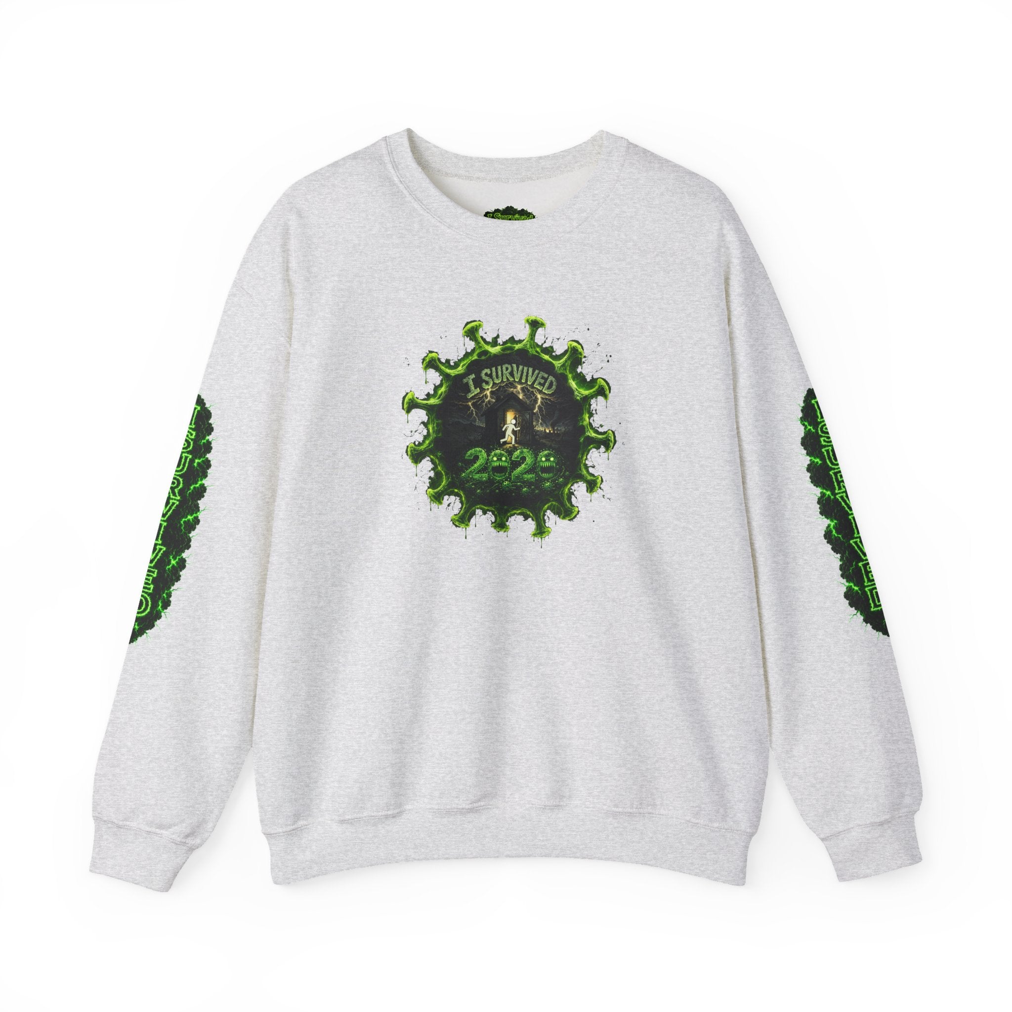 I Survived 2020 — PANDEMIC S1:E5: Director's Cut "Delivery Doomsday" Unisex Heavy Blend™ Crewneck Sweatshirt