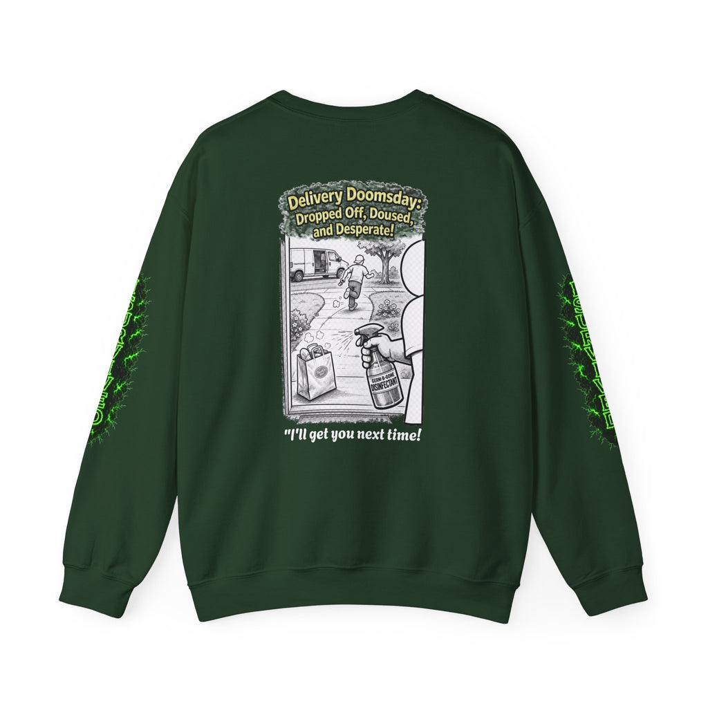 I Survived 2020 — Director's Cut S1:E5 "Delivery Doomsday" | Pandemic Edition Unisex Heavy Blend™ Crewneck Sweatshirt