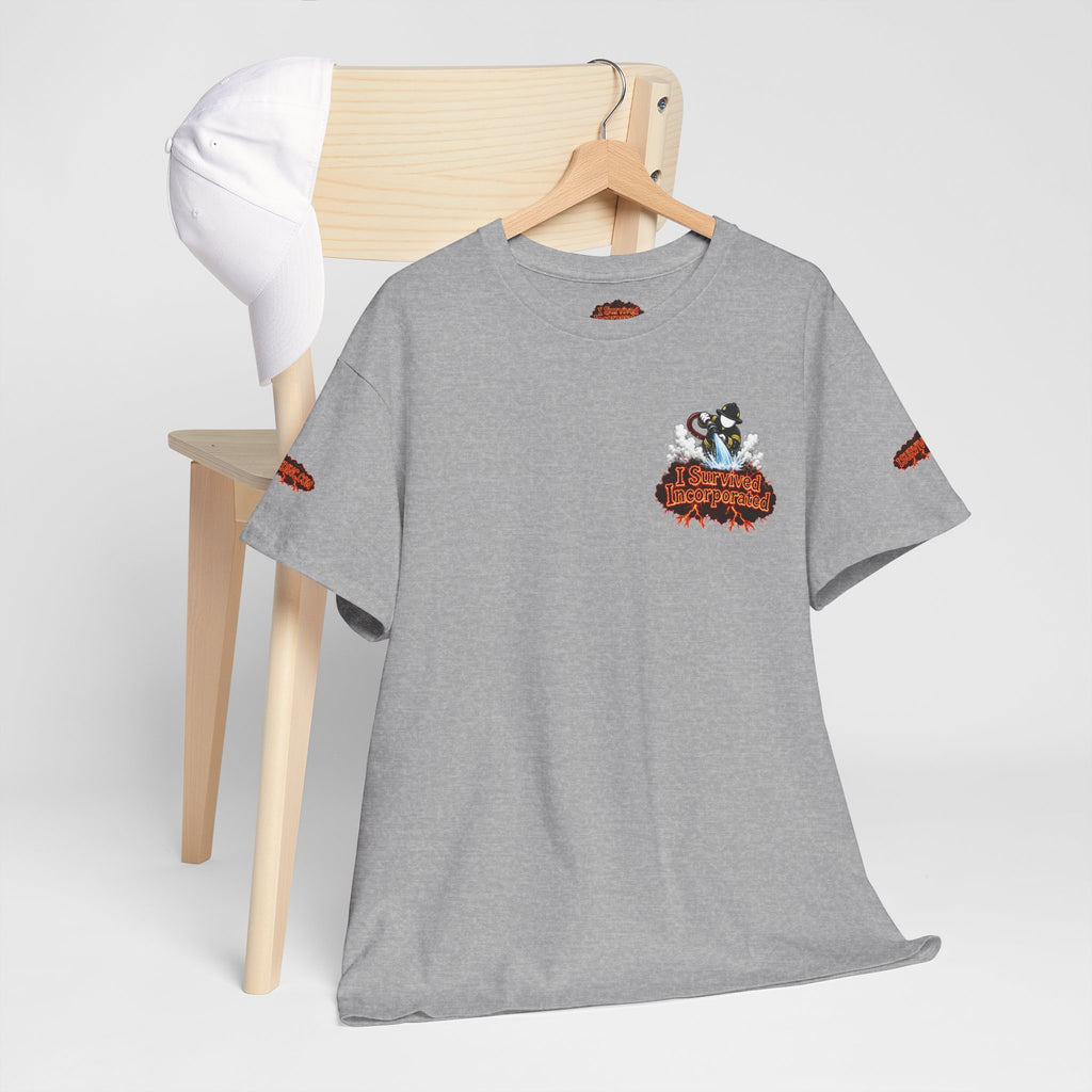 I Survived 2020 — "Please Stand By" Test Pattern Tee Wildfire Signal Special Edition Summer Premiere Unisex Heavy Cotton Tee