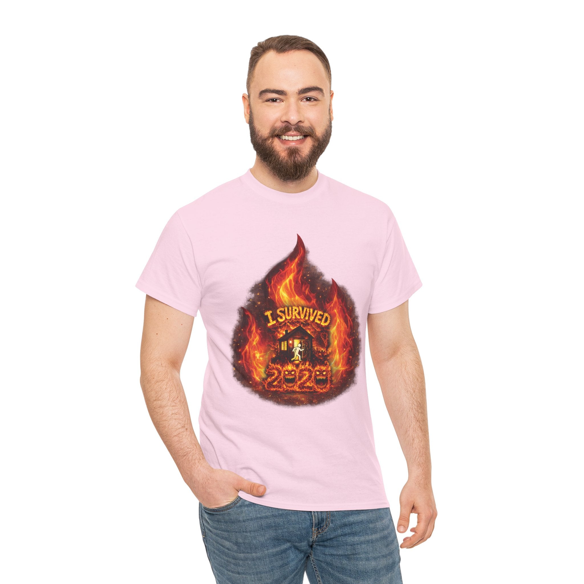I Survived 2020 — Director's Cut S2:E3 "The California Wildfires" | Wildfire Edition Memorial Unisex Heavy Cotton Tee