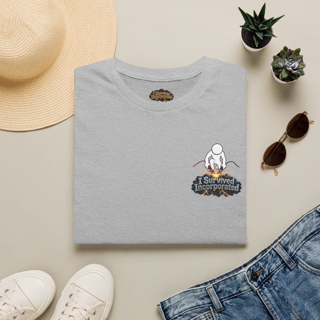 I Survived 2020 — "Please Stand By" Test Pattern Tee Summer Premier Unisex Softstyle T-Shirt