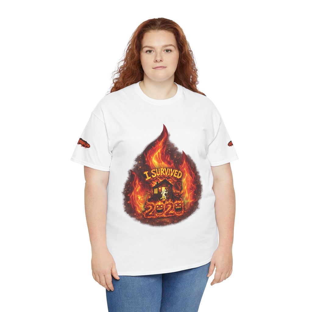 I Survived 2020 — Director's Cut S2:E4 "Western U.S. Wildfire Season" | Mid-Season Finale Pt. 1 | Wildfire Edition Memorial Unisex Heavy Cotton Tee (SPECIAL EDITION)
