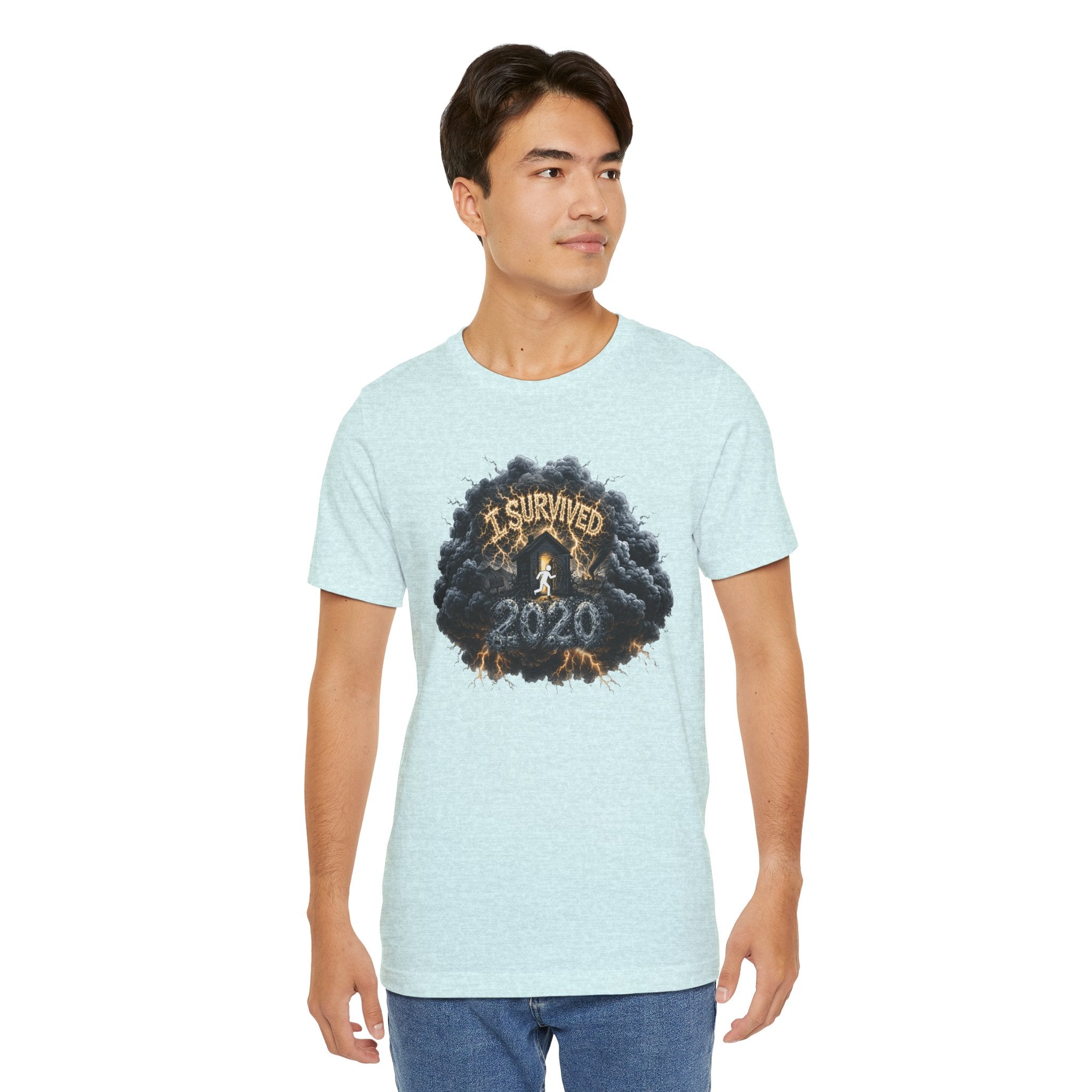 I Survived 2020 — Director's Cut Original Design Teaser Tee | Season 1 Premiere Drop Unisex Jersey Short Sleeve Tee