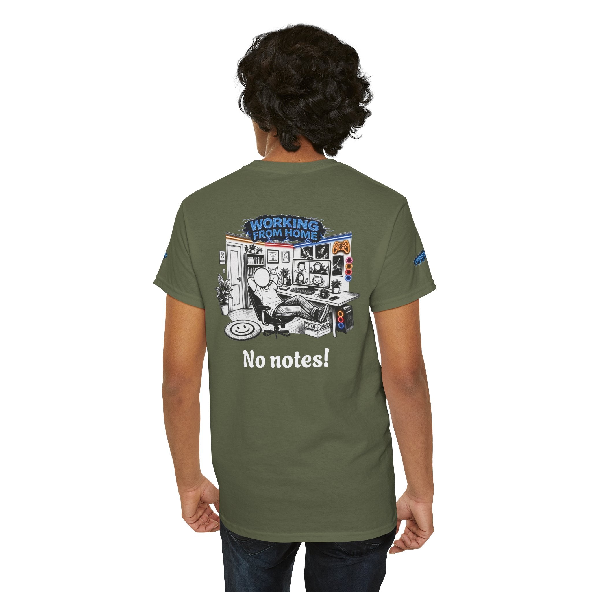 I Survived 2020 — LOCKDOWN S3:E4: Special Edition "Working From Home" Unisex Heavy Cotton Tee