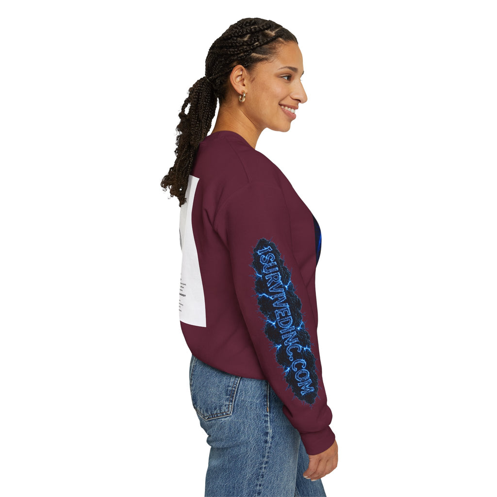 I Survived 2020 — S3:E3 "Remote Schooling" | Lockdown Edition Documentary Unisex Heavy Blend™ Crewneck Sweatshirt