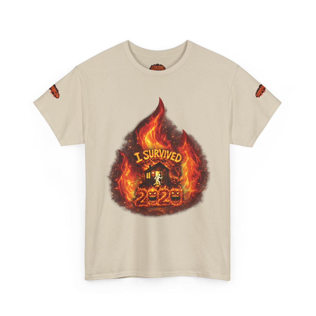 I Survived 2020 — Director's Cut S2:E2 "The Bobcat Fire" | Wildfire Edition Memorial Unisex Heavy Cotton Tee (SPECIAL EDITION)