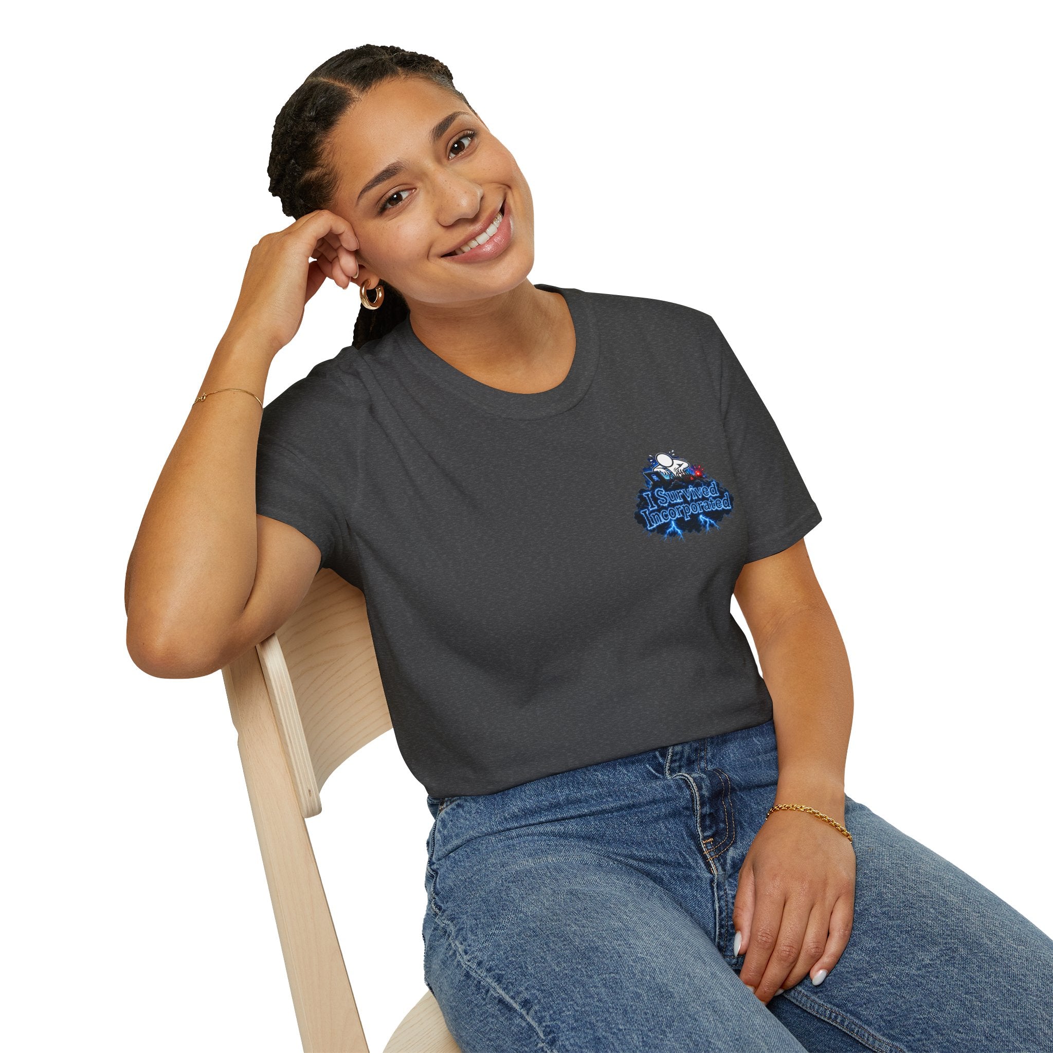 I Survived 2020 — "Please Stand By" Test Pattern Tee Lockdown Edition Summer Exclusive Unisex Softstyle T-Shirt