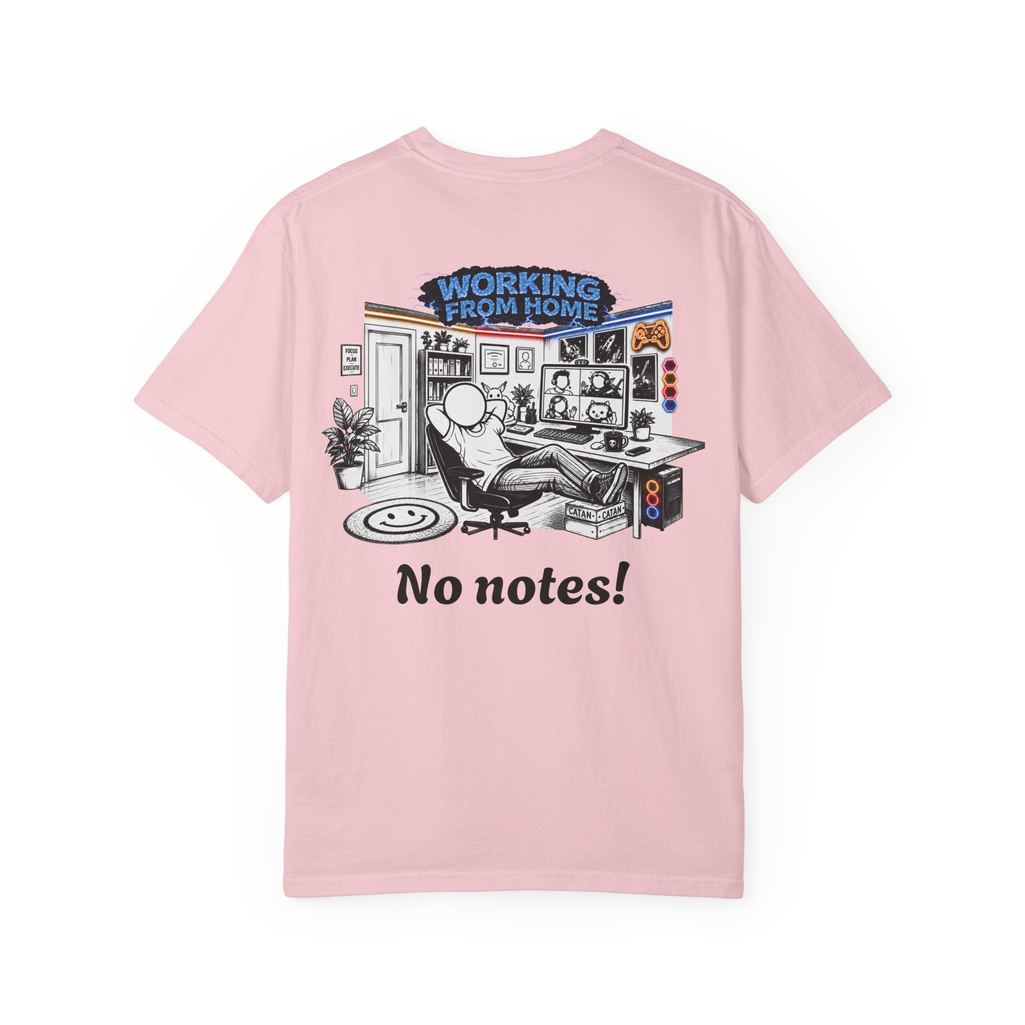 I Survived 2020 — LOCKDOWN S3:E4: "Working From Home" Unisex Garment-Dyed T-shirt