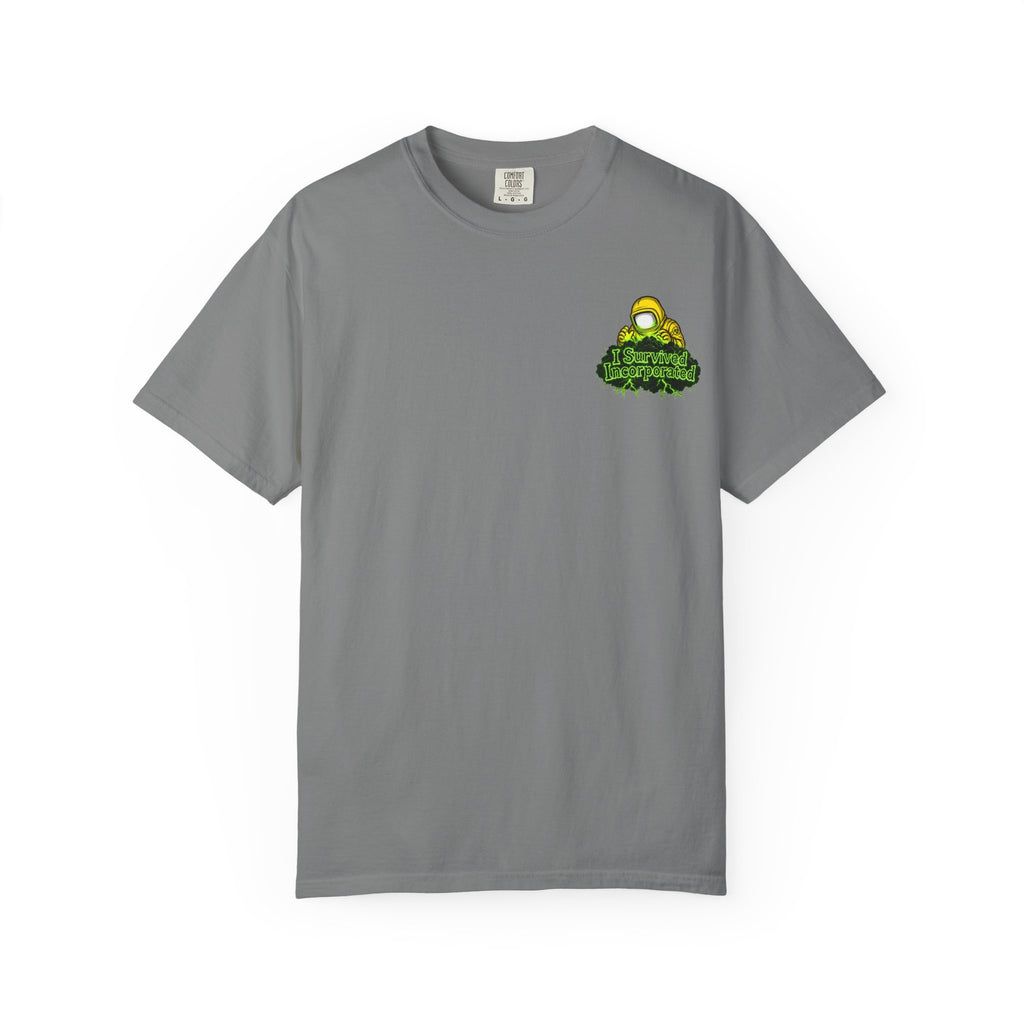 I Survived 2020 — "Please Stand By" Test Pattern Toxic Signal Tee Summer Premiere Unisex Garment-Dyed T-shirt