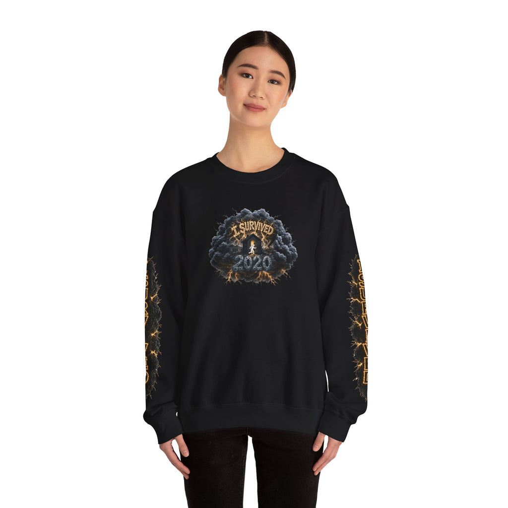 I Survived 2020 — Original PILOT Design: Director's Cut Special Edition Unisex Heavy Blend™ Crewneck Sweatshirt