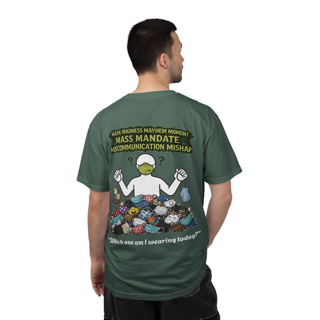 I Survived 2020 — Director's Cut S1:E4 "Mask Madness Mayhem Moment" | Pandemic Edition Unisex Garment-Dyed T-shirt