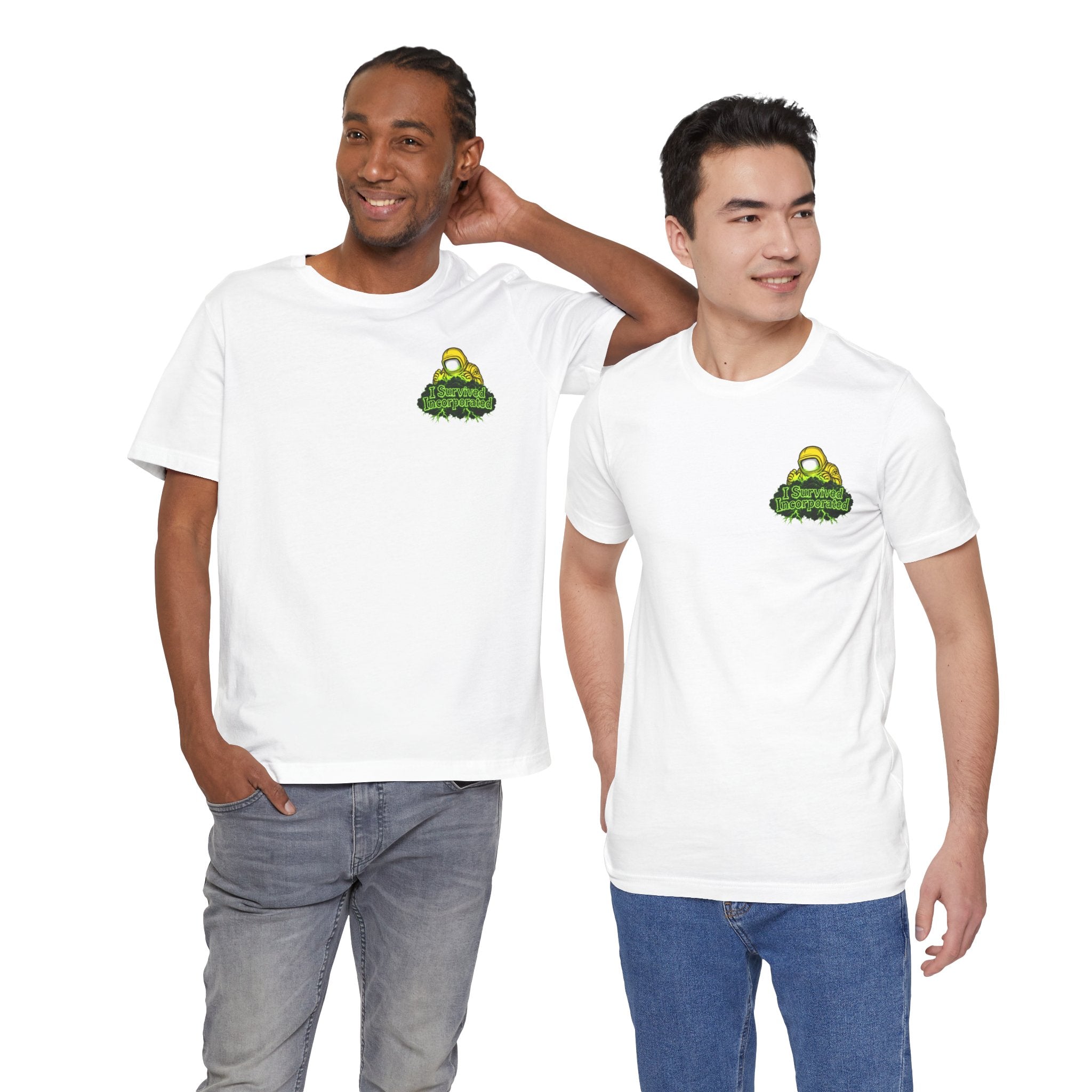 I Survived 2020 — "Please Stand By" Test Pattern Toxic Signal Tee Summer Premiere Unisex Jersey Short Sleeve Tee