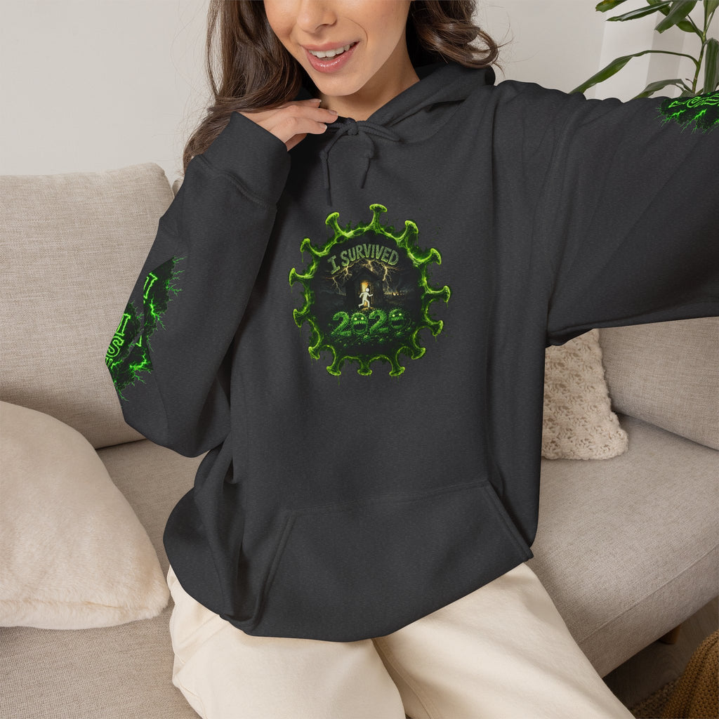 I Survived 2020 — Director's Cut S1:E4 "Mask Madness Mayhem Moment" | Pandemic Edition Hoodie Sweatshirt