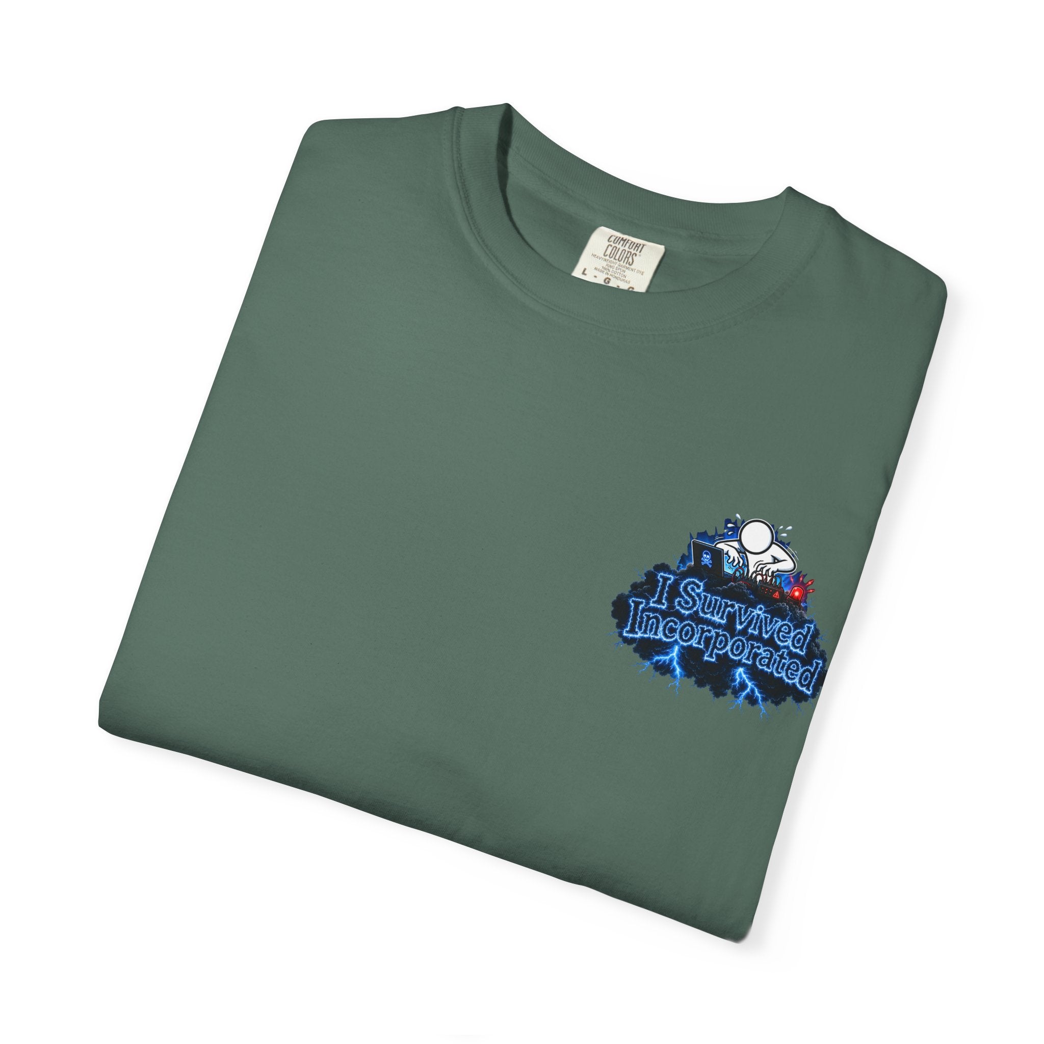 I Survived 2020 — "Please Stand By" Test Pattern Tee Lockdown Special Edition Summer Exclusive Unisex Garment-Dyed T-shirt
