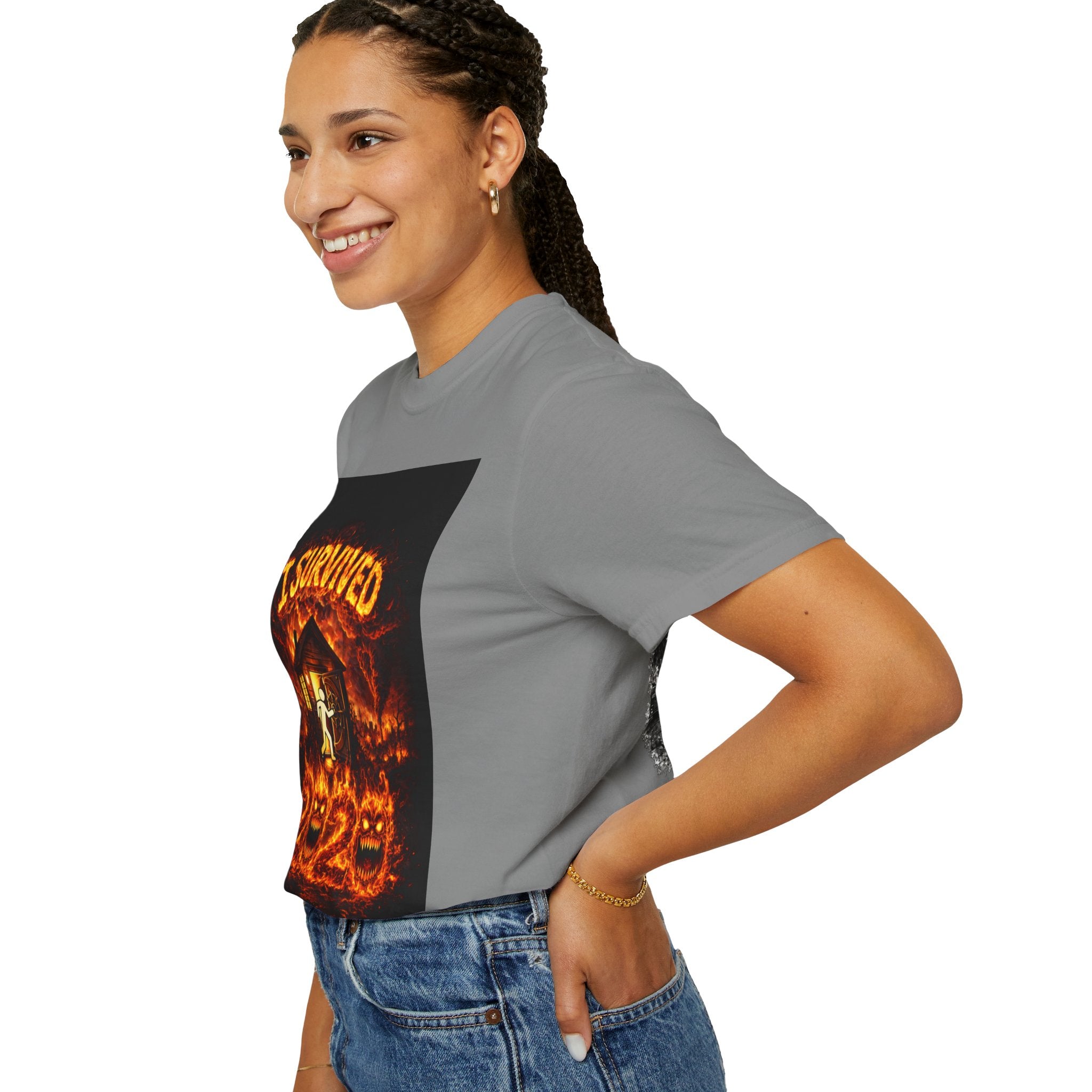 I Survived 2020 — WILDFIRES S2:E2: "The Bobcat Fire" Memorial Unisex Garment-Dyed T-shirt