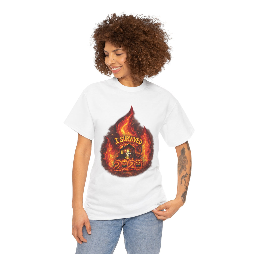 I Survived 2020 — Director's Cut S2:E3 "The California Wildfires" | Wildfire Edition Memorial Unisex Heavy Cotton Tee