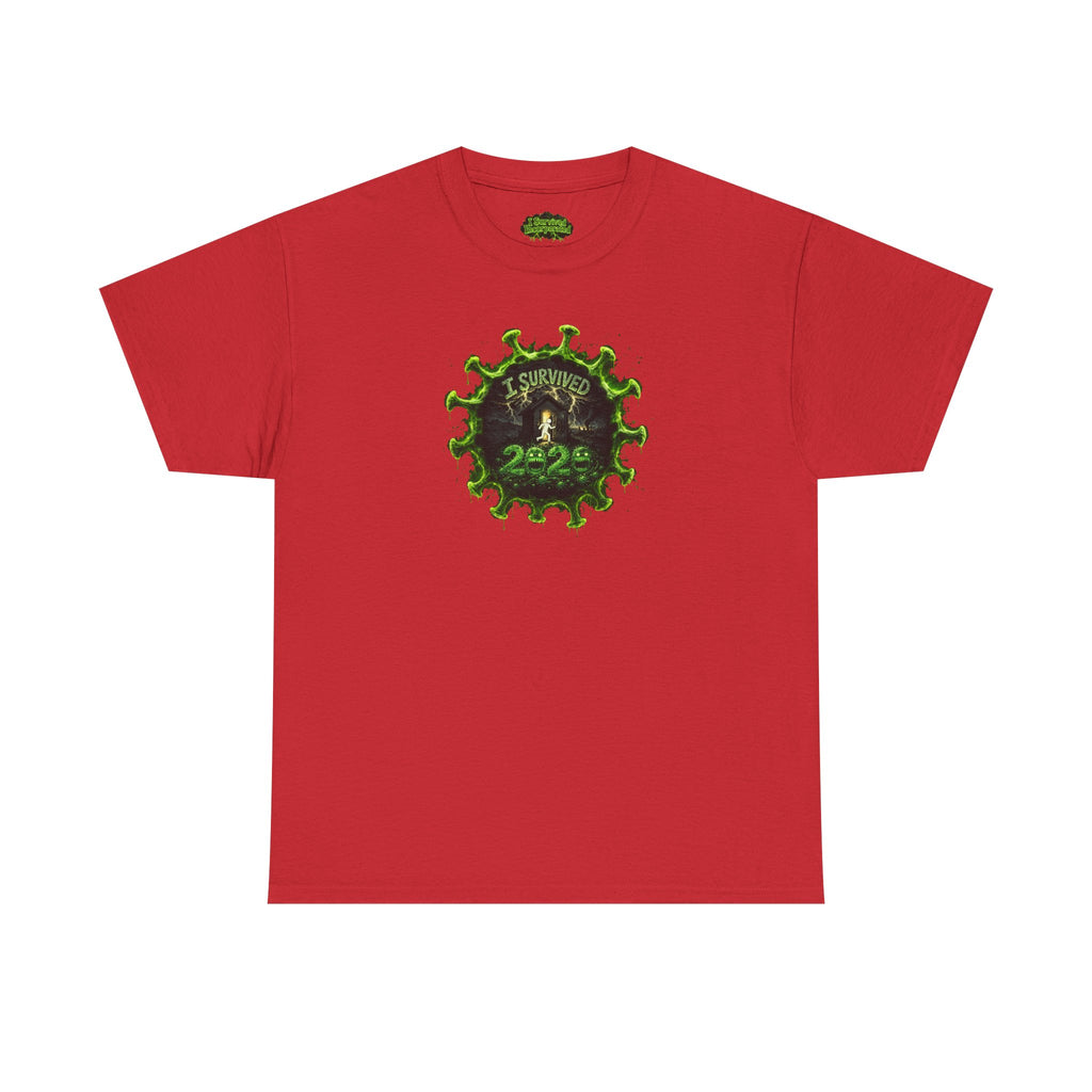 I Survived 2020 — PANDEMIC S1:E3: Director's Cut "The Jab!" Unisex Heavy Cotton Tee