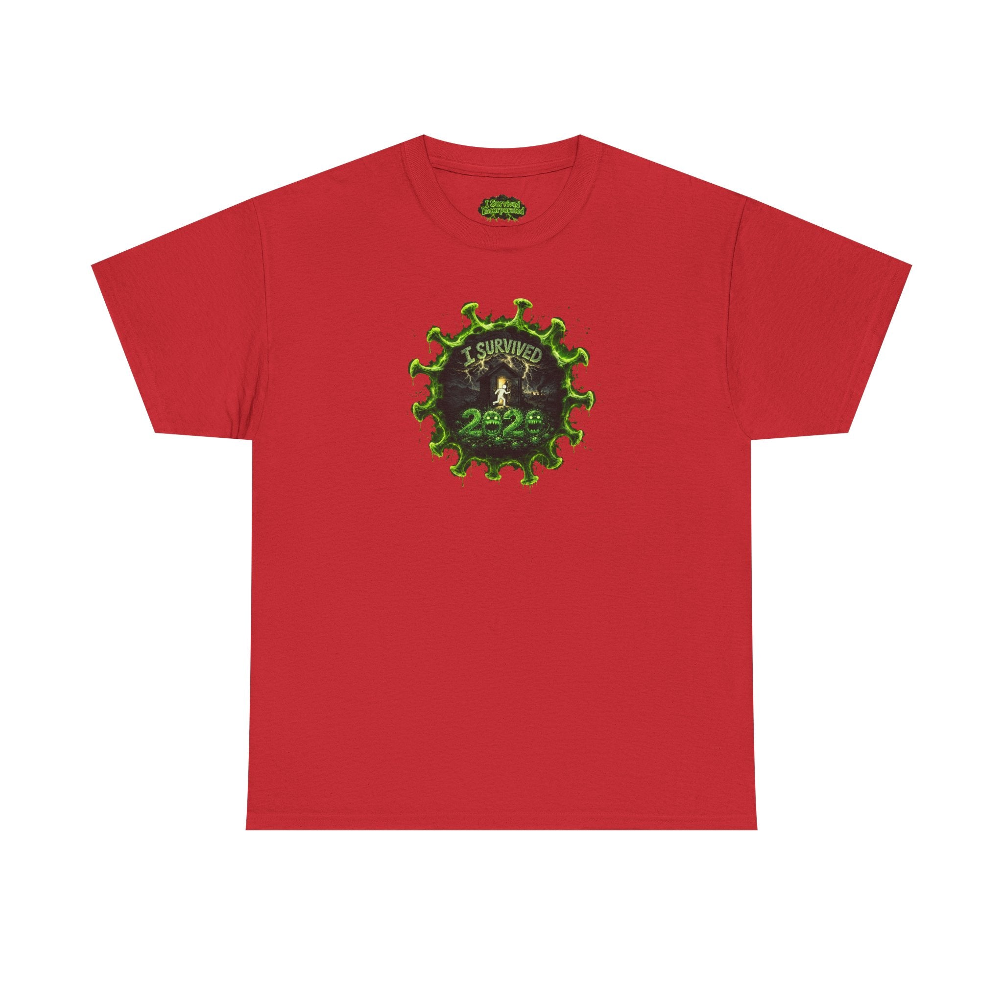 I Survived 2020 — PANDEMIC S1:E3: Director's Cut "The Jab!" Unisex Heavy Cotton Tee