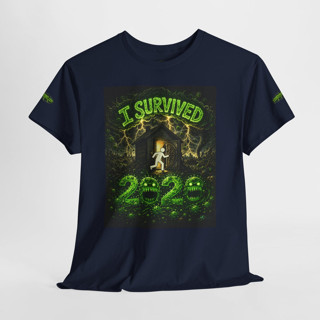 I Survived 2020 — S1:E1 "COVID-19: The Coronavirus" | Pandemic Edition Unisex Heavy Cotton Tee (SPECIAL EDITION)