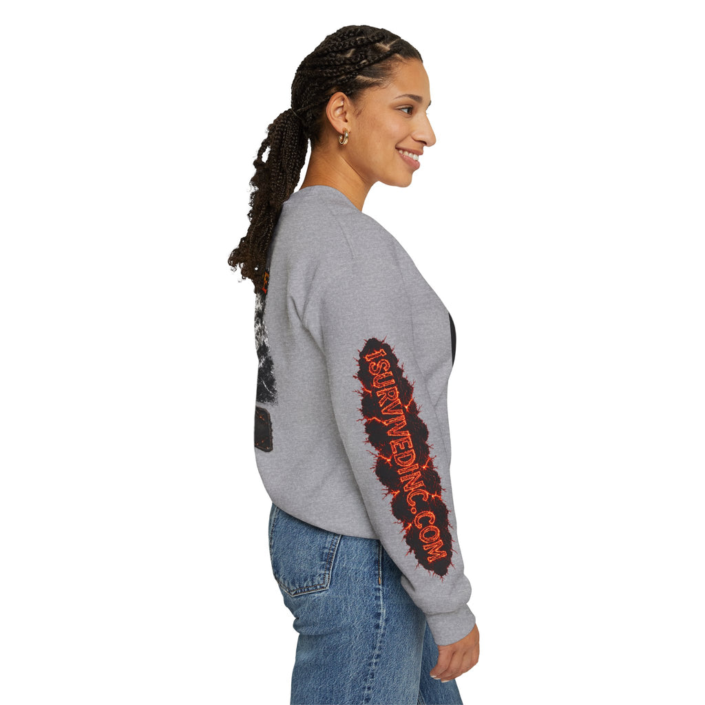 I Survived 2020 — WILDFIRES S2:E2: "The Bobcat Fire" Memorial Unisex Heavy Blend™ Crewneck Sweatshirt