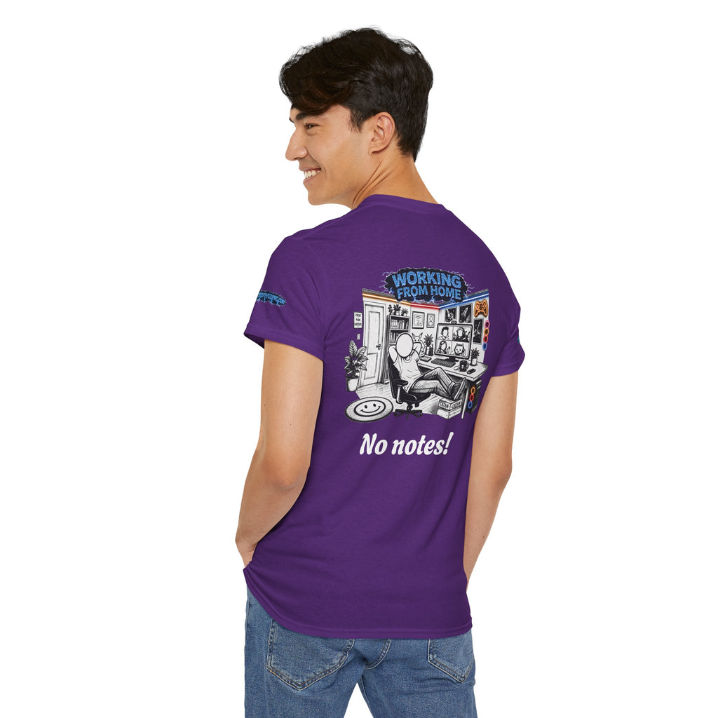 I Survived 2020 — LOCKDOWN S3:E4: Special Edition "Working From Home" Unisex Heavy Cotton Tee