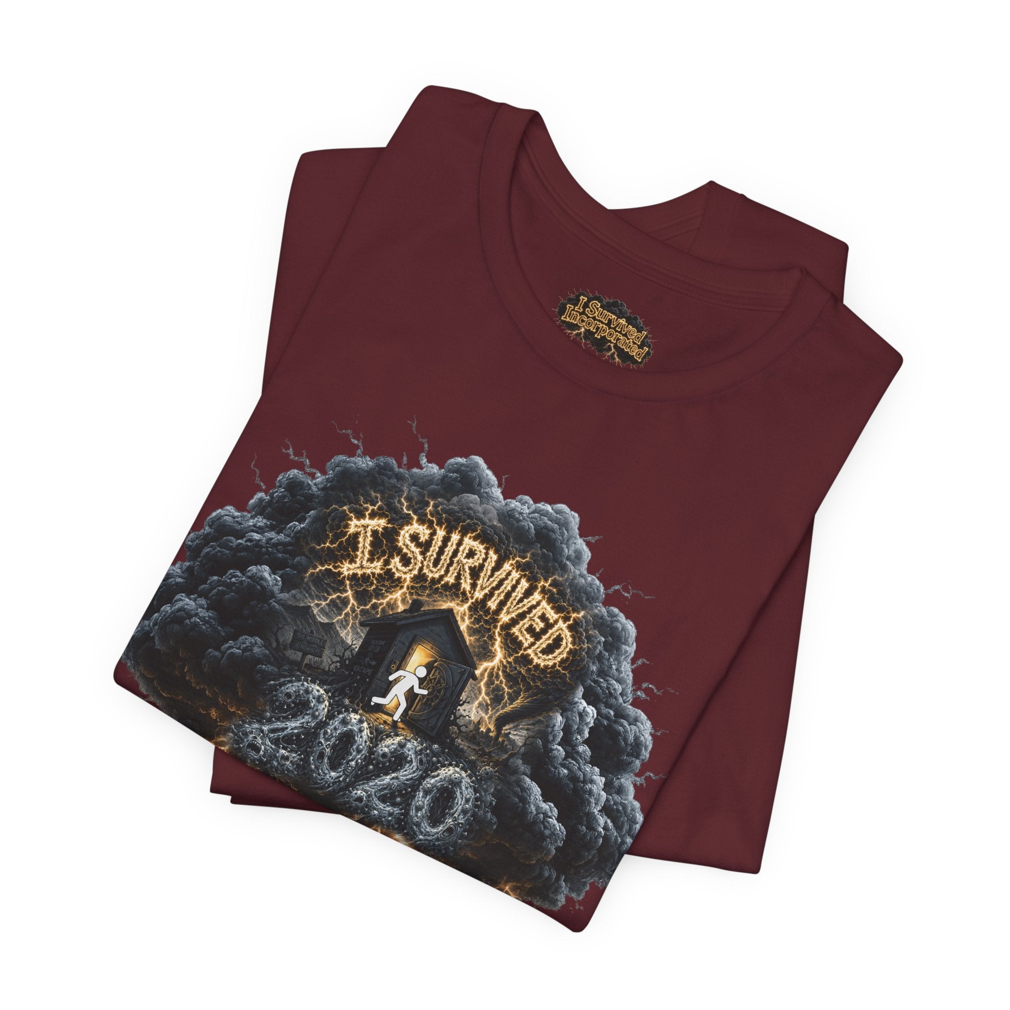 I Survived 2020 — Director's Cut Original Design Teaser Tee | Season 1 Premiere Drop Unisex Jersey Short Sleeve Tee