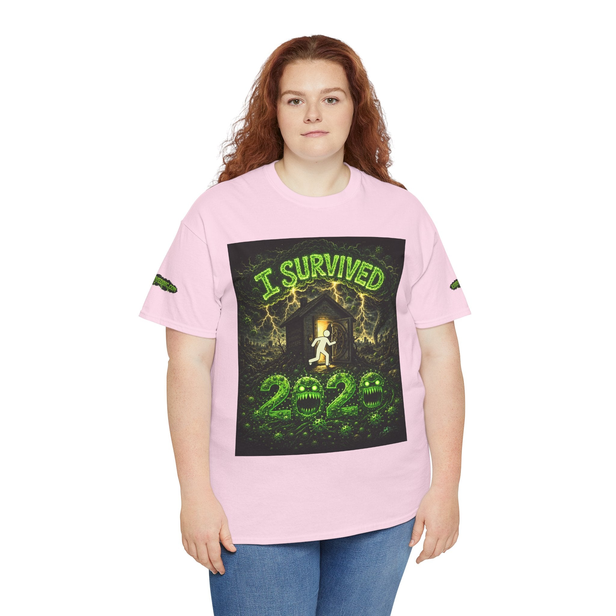 I Survived 2020 — S1:E2 "The Coming of COVID" | Pandemic Edition Unisex Heavy Cotton Tee (SPECIAL EDITION)