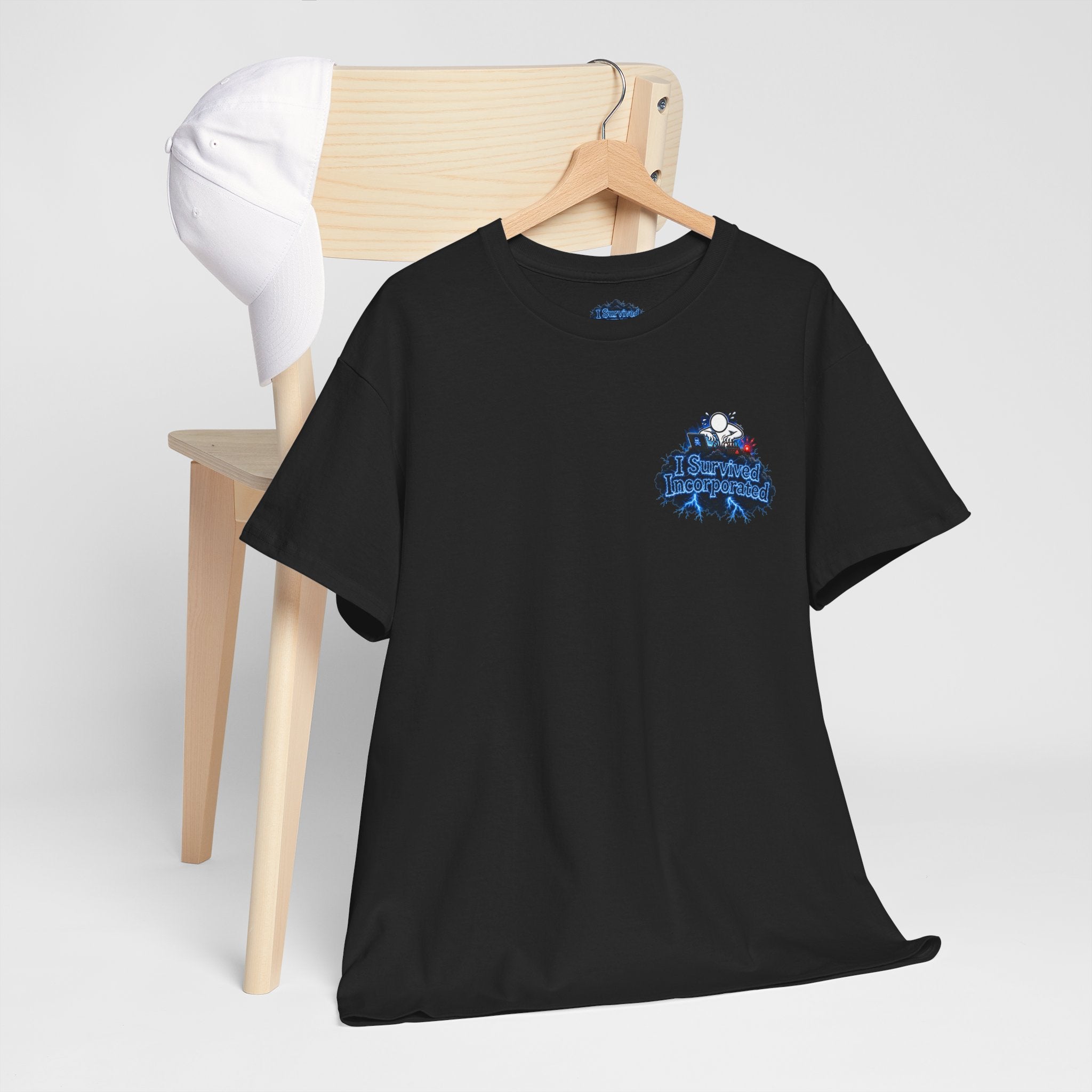 I Survived 2020 — "Please Stand By" Test Pattern Tee Lockdown Surveillance Edition Summer Exclusive Unisex Heavy Cotton Tee