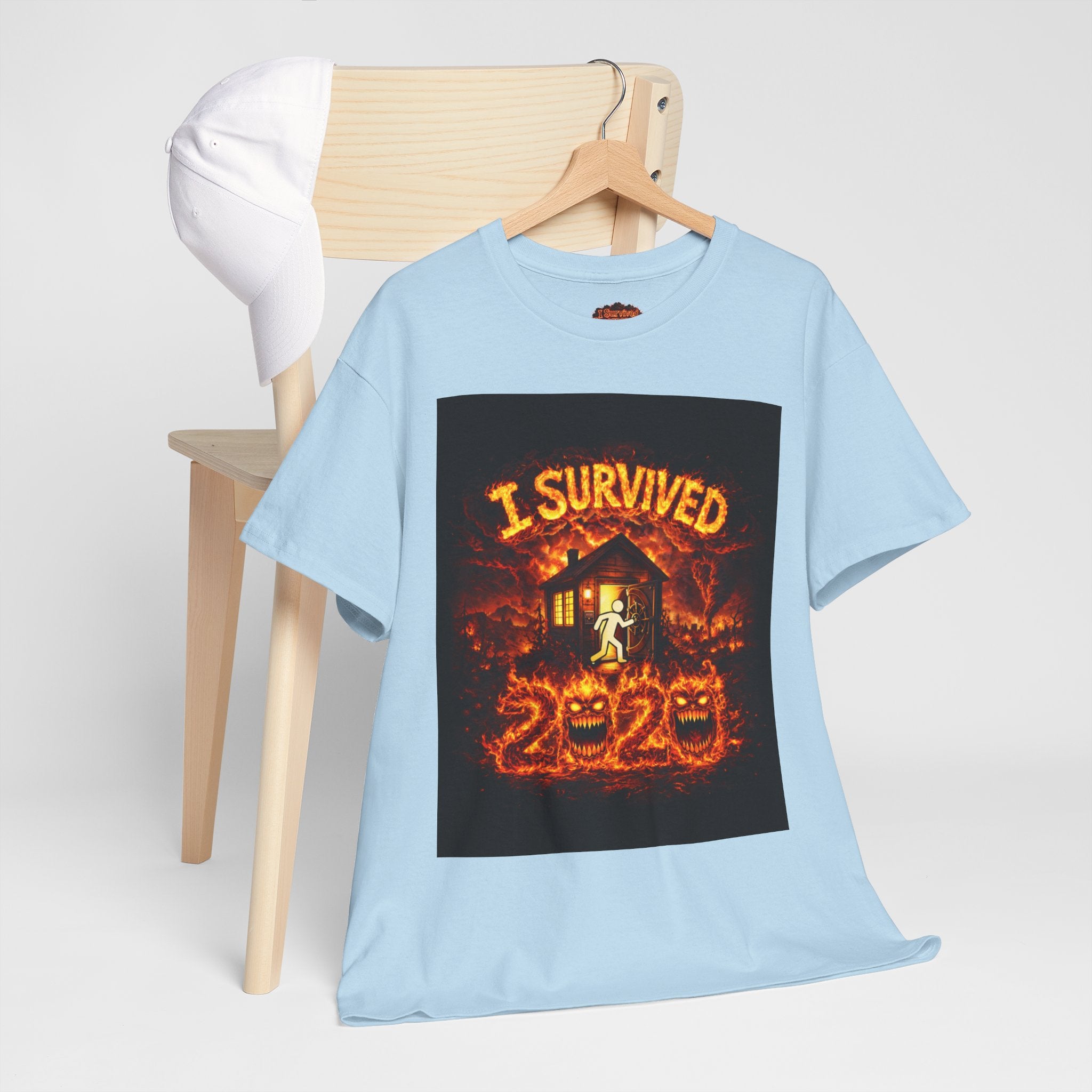 I Survived 2020 — WILDFIRES S2:E1: "Berry Creek" Memorial Unisex Heavy Cotton Tee