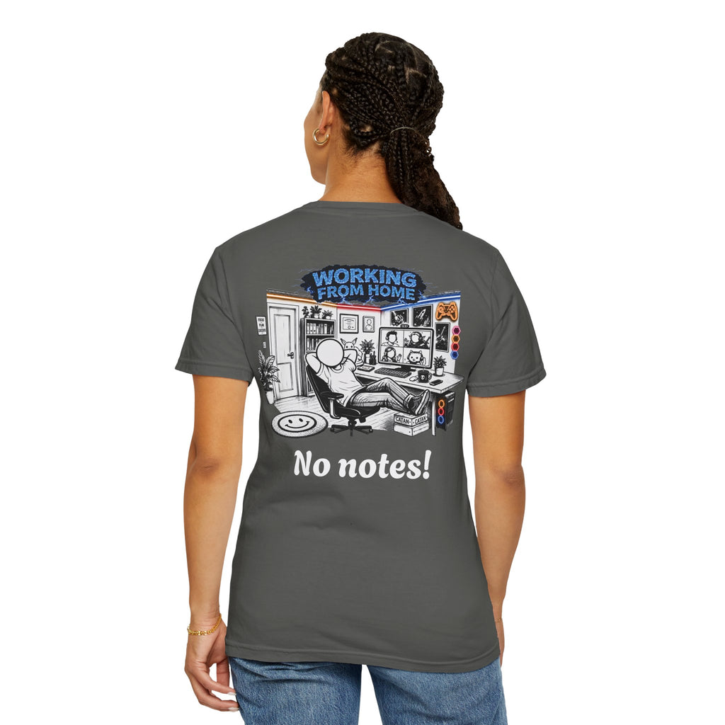 I Survived 2020 — LOCKDOWN S3:E4: "Working From Home" Unisex Garment-Dyed T-shirt