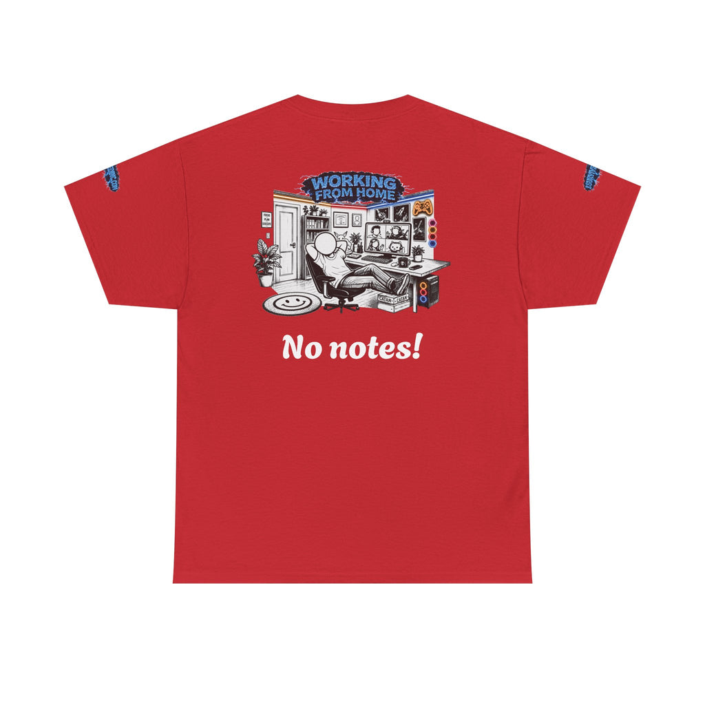 I Survived 2020 — LOCKDOWN S3:E3: Director's Cut Special Edition "Working From Home" Unisex Heavy Cotton Tee