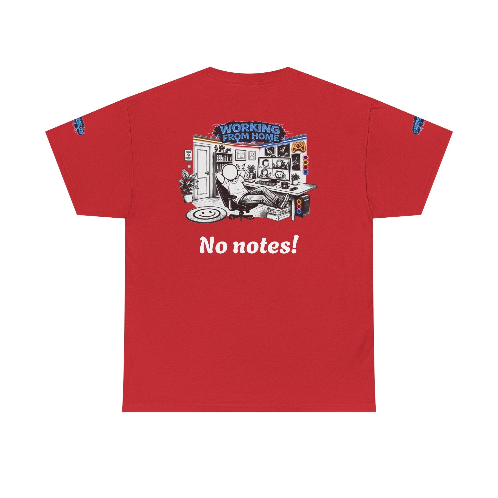 I Survived 2020 — LOCKDOWN S3:E3: Director's Cut Special Edition "Working From Home" Unisex Heavy Cotton Tee
