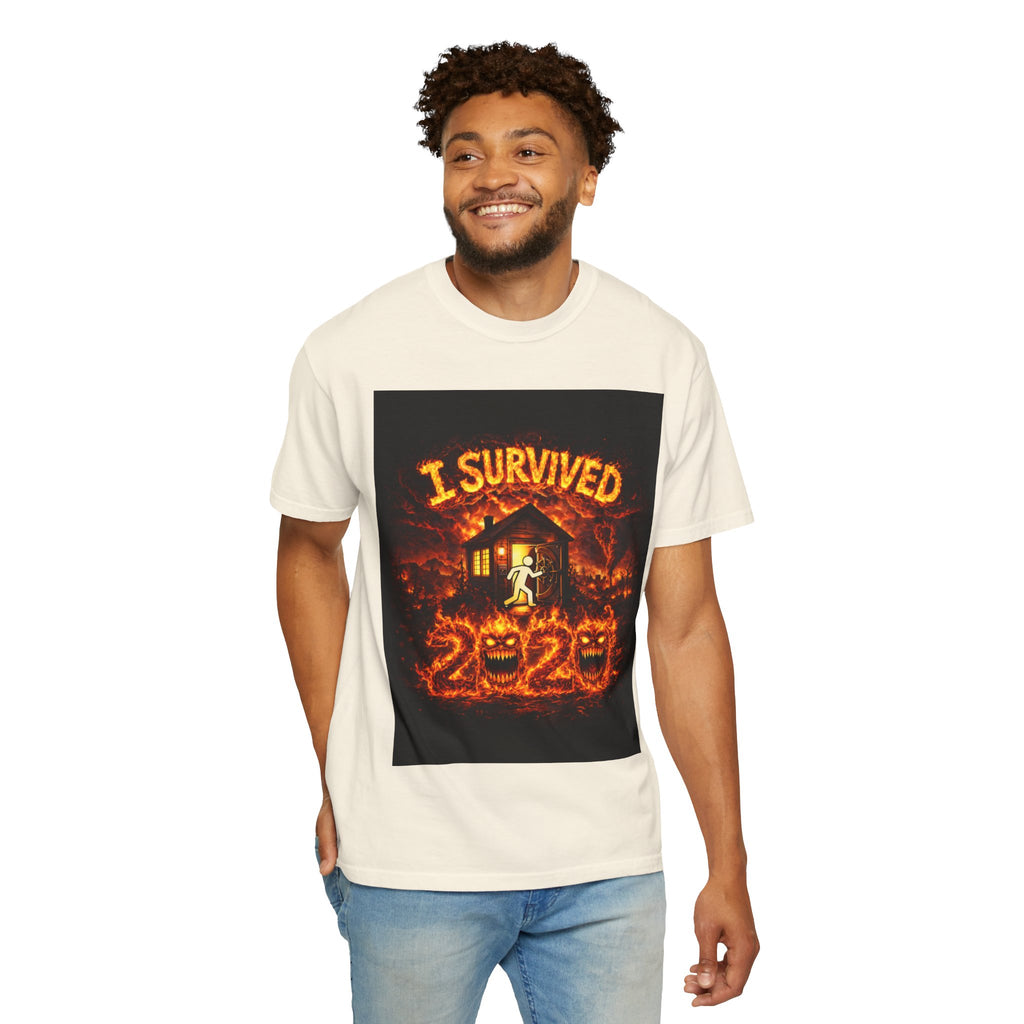 I Survived 2020 — S2:E4 "Western U.S. Wildfire Season" | Mid-Season Finale Pt. 1 | Wildfire Edition Memorial Unisex Garment-Dyed T-shirt