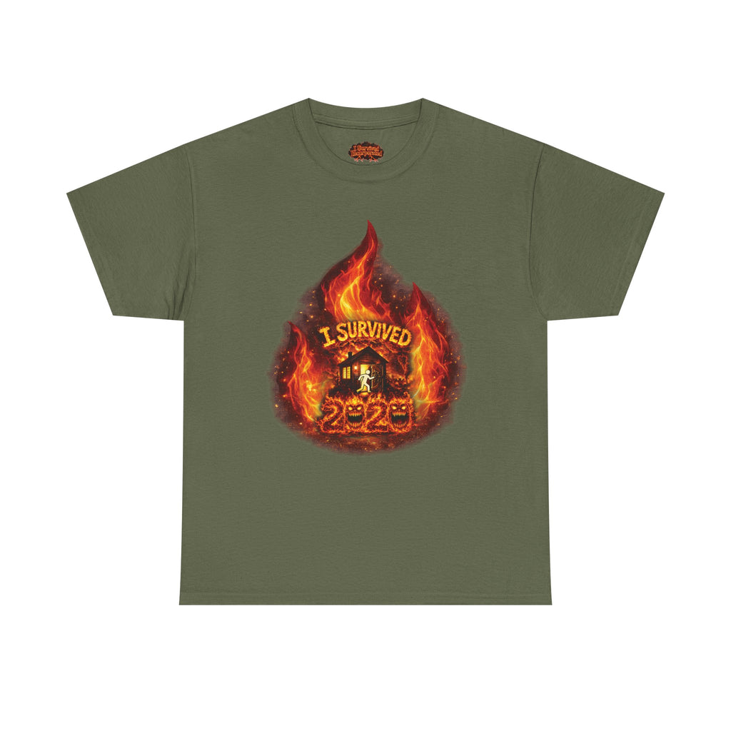I Survived 2020 — Director's Cut S2:E2 "The Bobcat Fire" | Wildfire Edition Memorial Unisex Heavy Cotton Tee