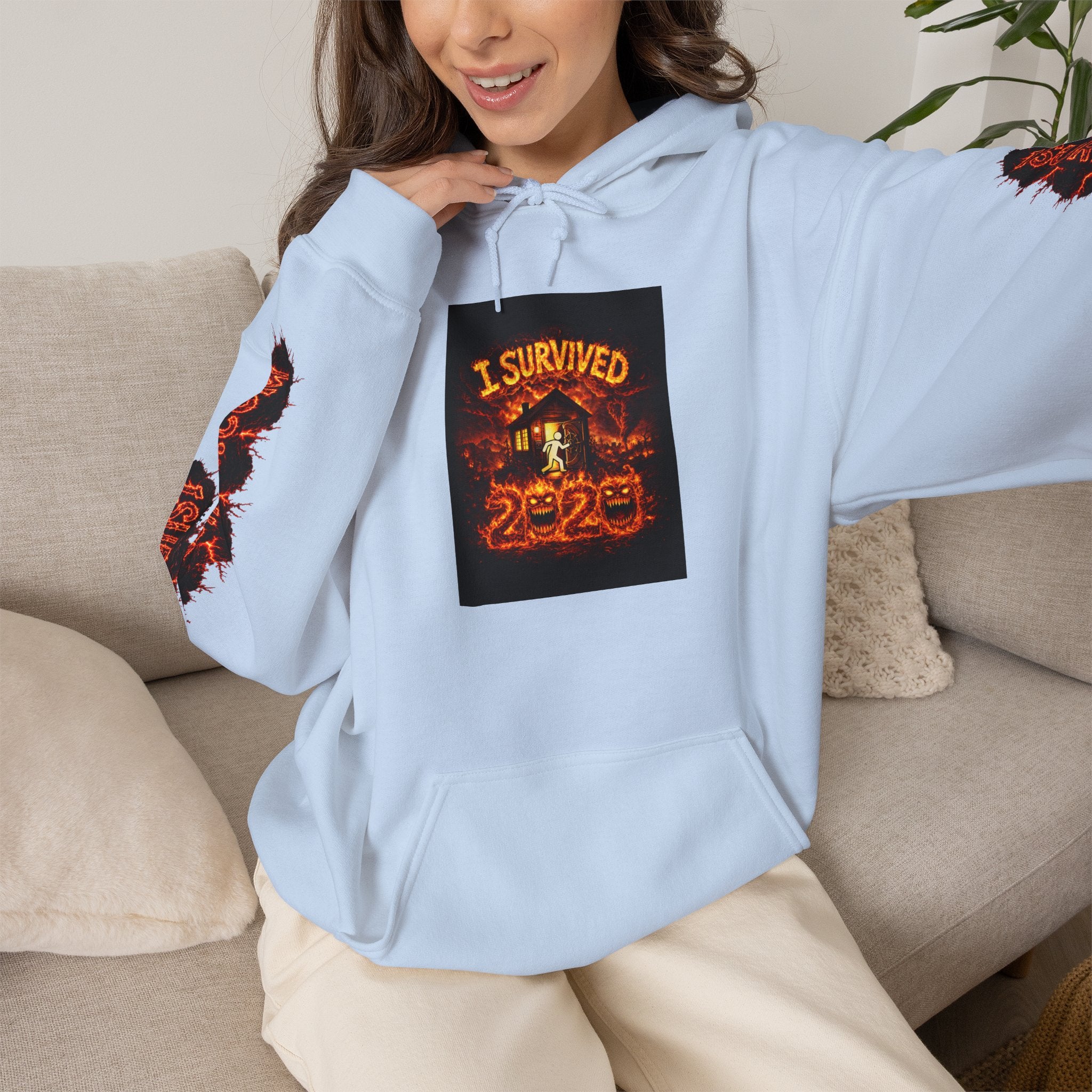 I Survived 2020 — WILDFIRES S2:E3: "The California Wildfires" Memorial Hoodie