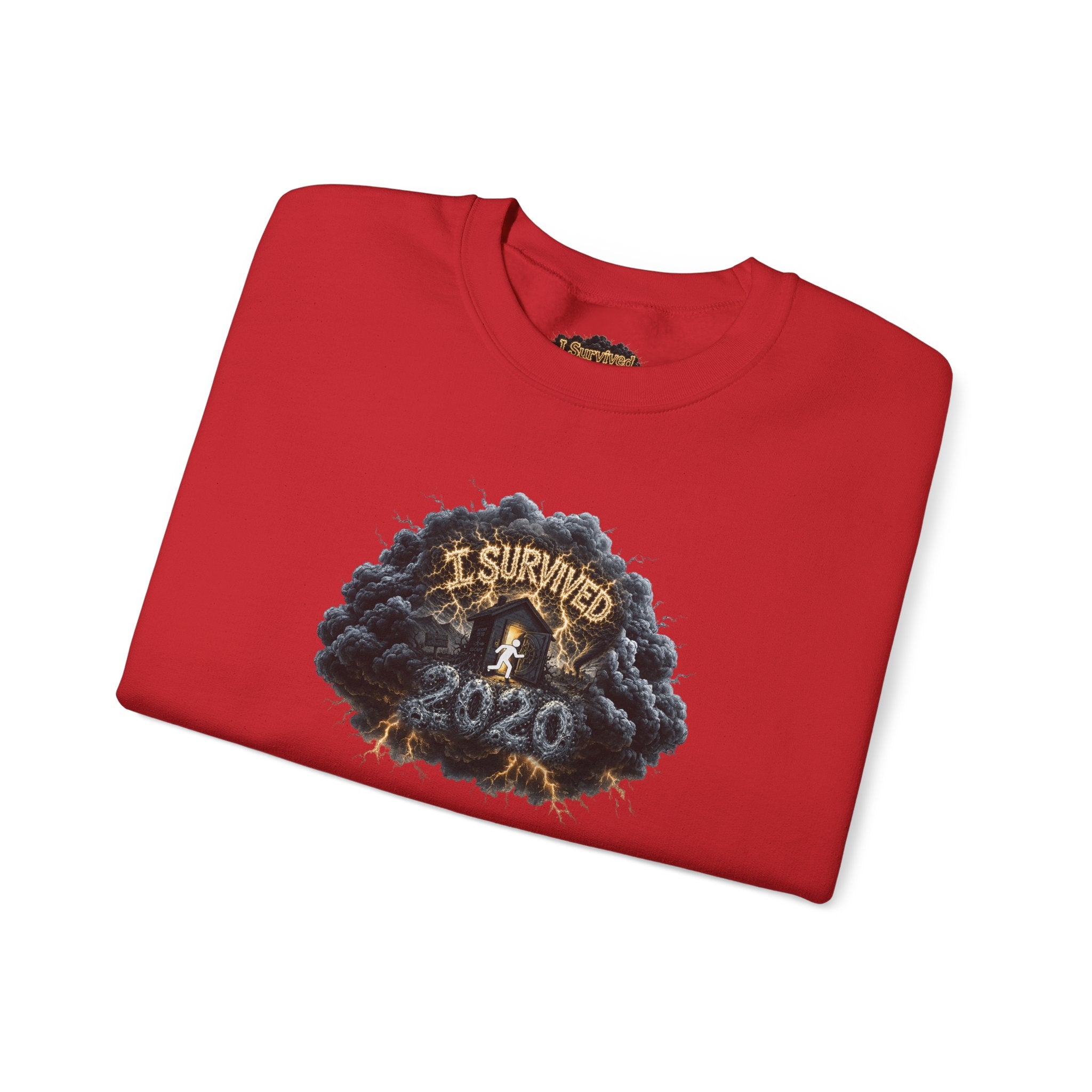 I Survived 2020 — Original PILOT Design: Director's Cut Special Edition Unisex Heavy Blend™ Crewneck Sweatshirt