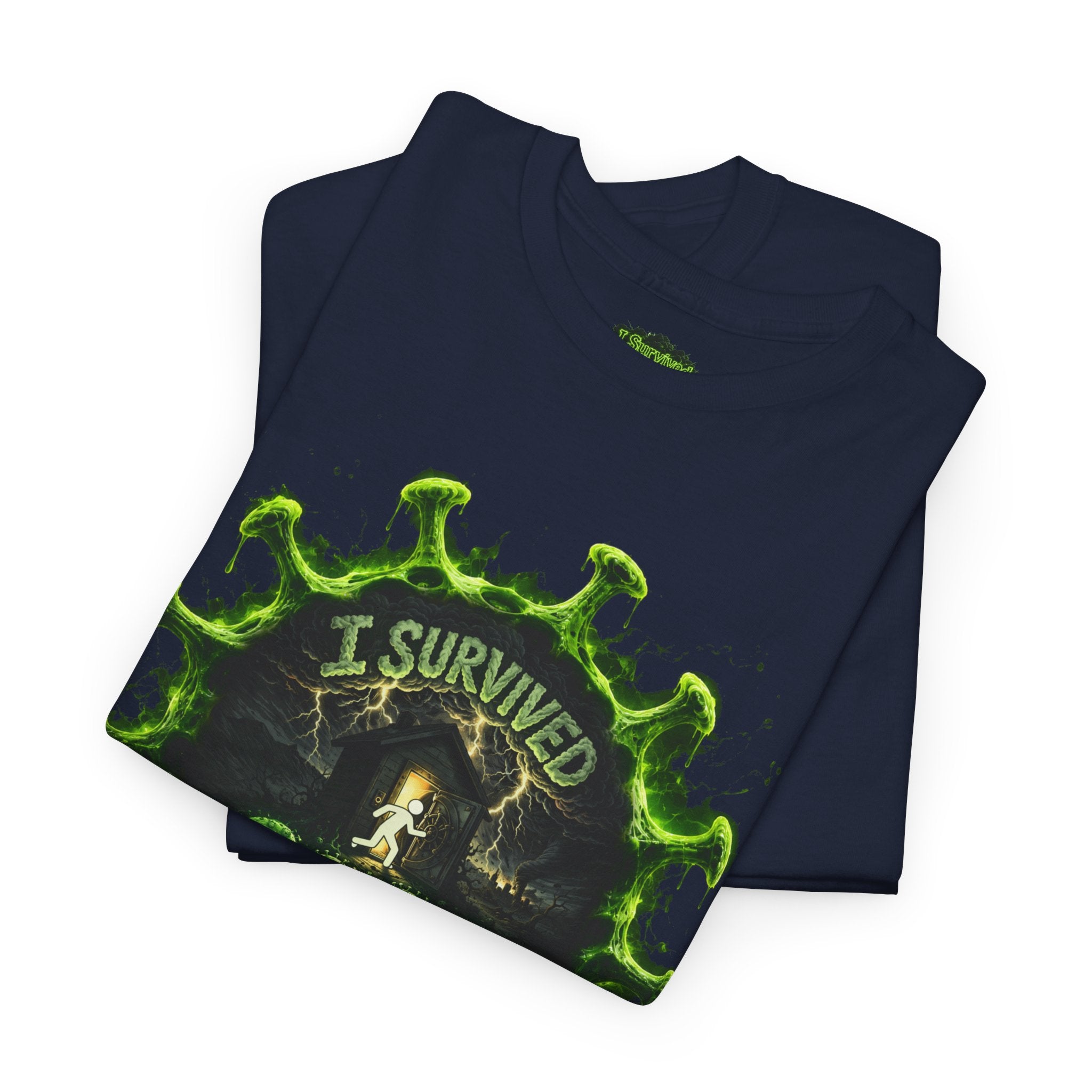 I Survived 2020 — Director's Cut S1:E1 "COVID-19: The Coronavirus" | Pandemic Edition Unisex Heavy Cotton Tee (SPECIAL EDITION)